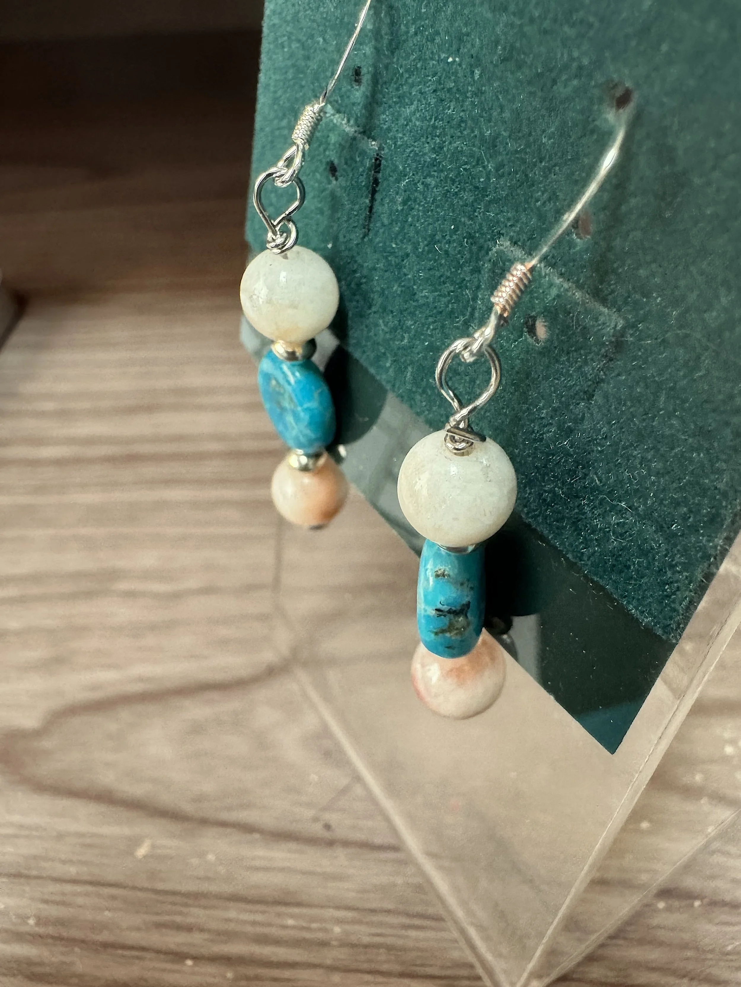 Turquoise and Beryl earrings side view.jpeg