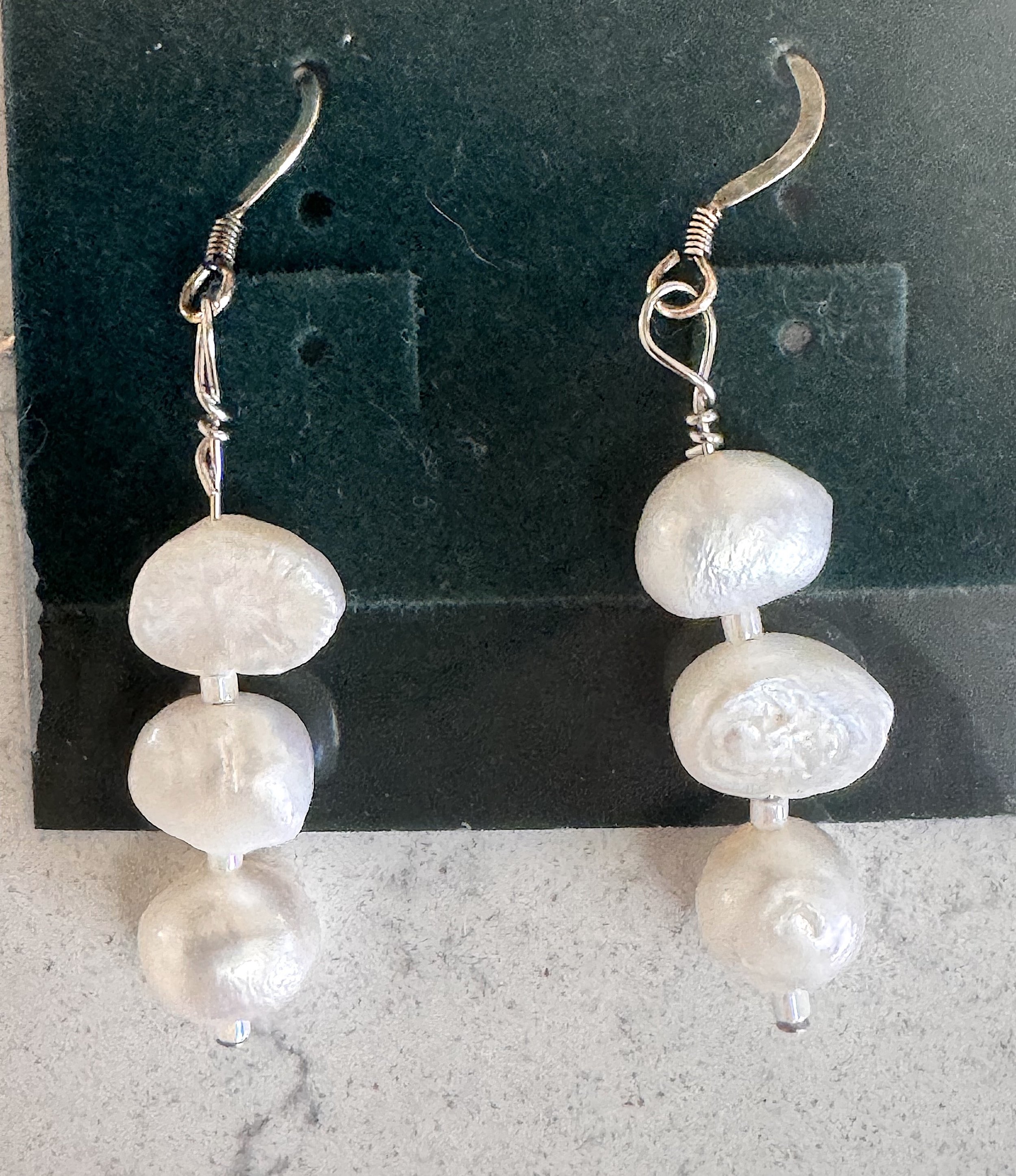 Potato Cultured Pearl earrings on card.jpeg