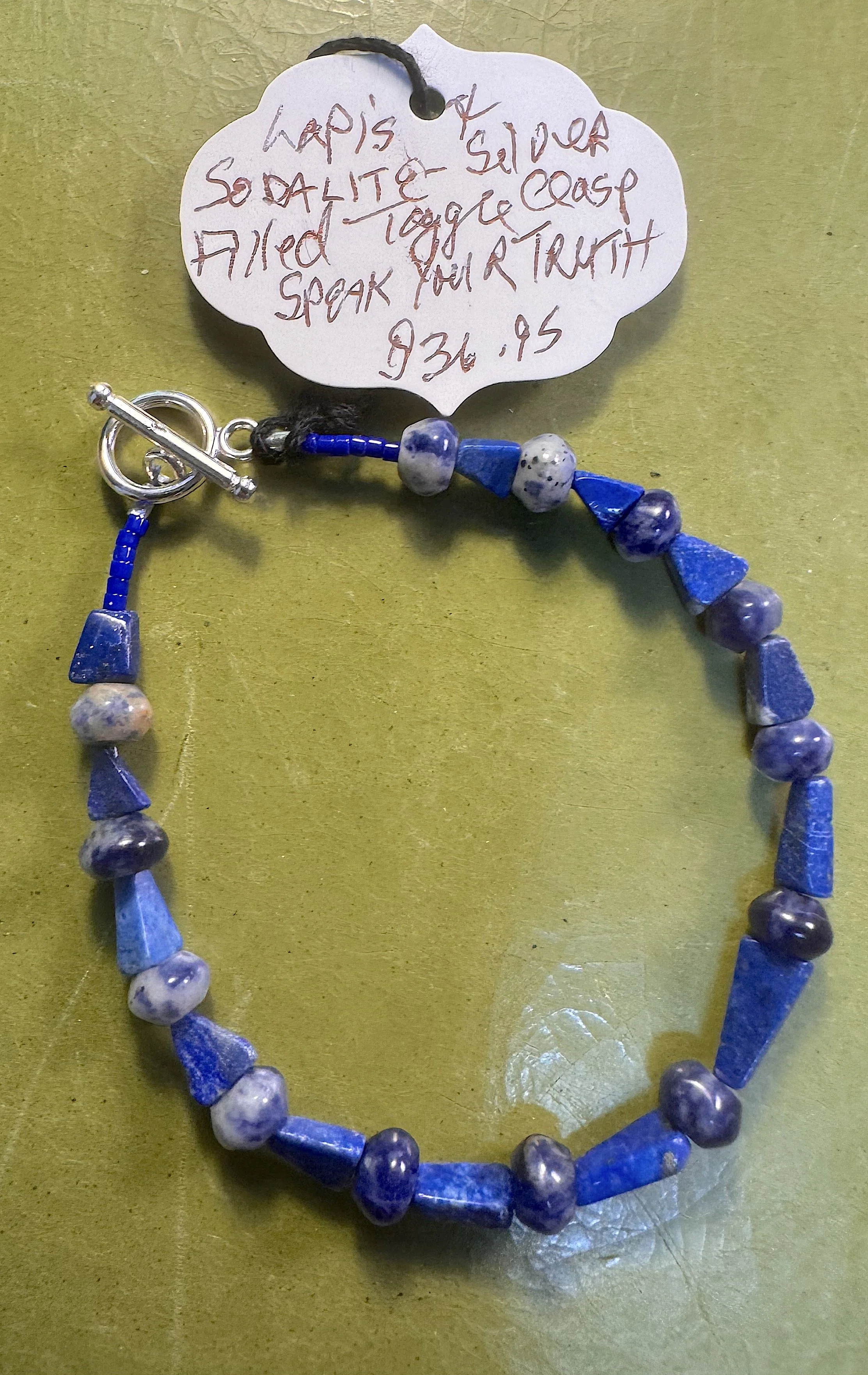 Lapis and Sodallite bracelet with tag.jpeg