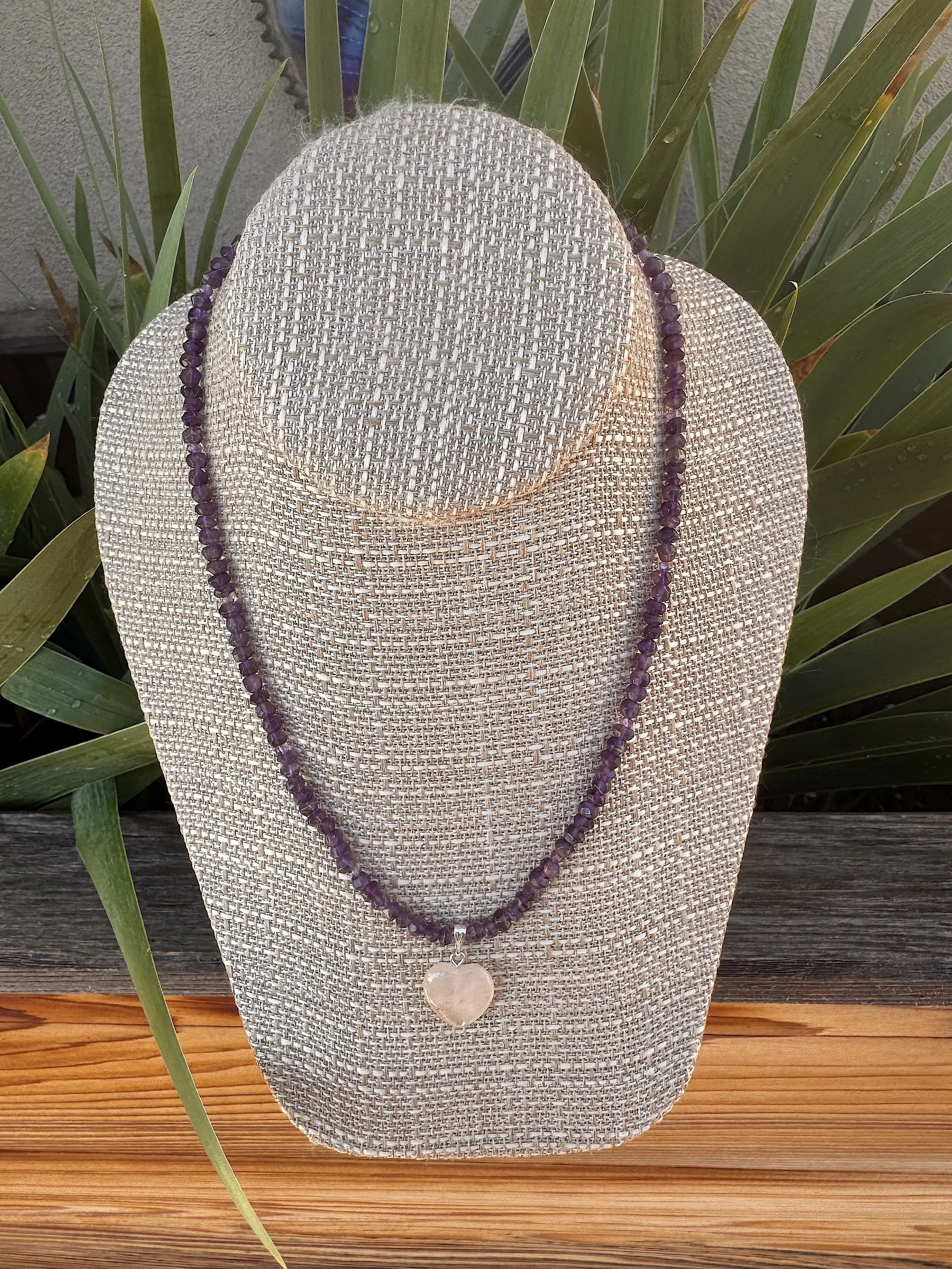 Amethyst with Rose Quartz Heart irises.jpeg