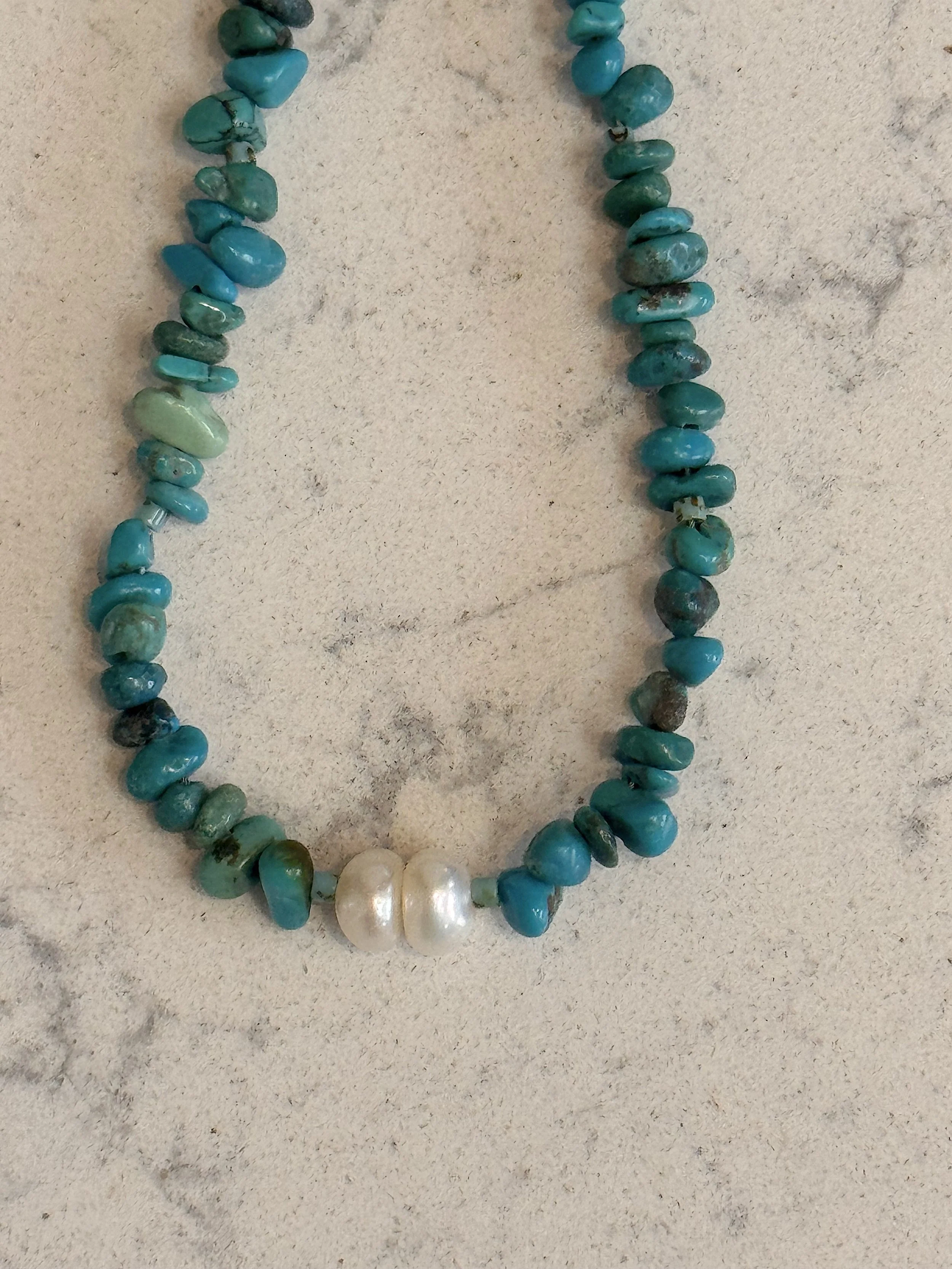 Two Pearls-Turquoise nuggets closeup.jpeg