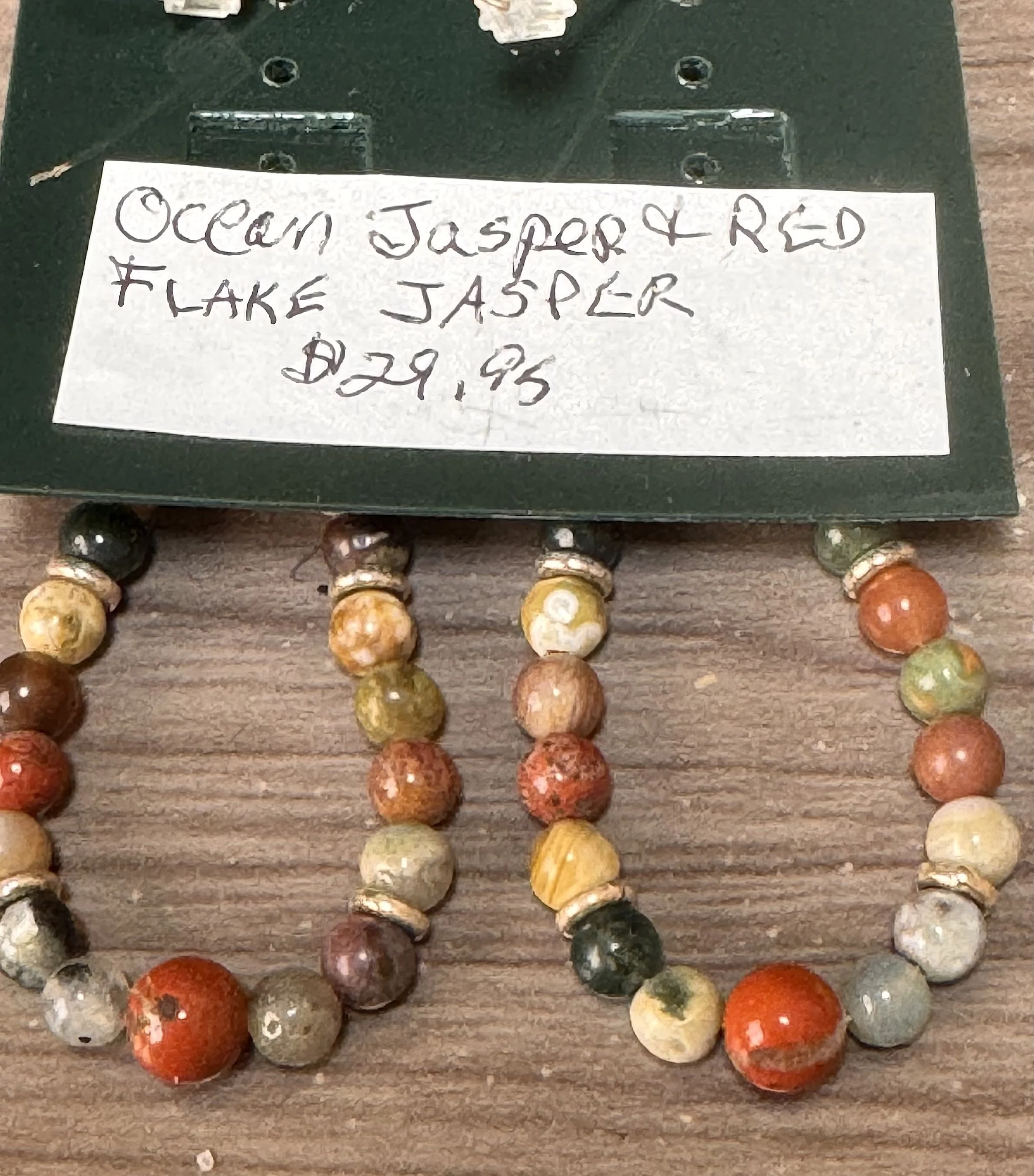 Ocean and Red Flake jasper earrings-price.jpeg