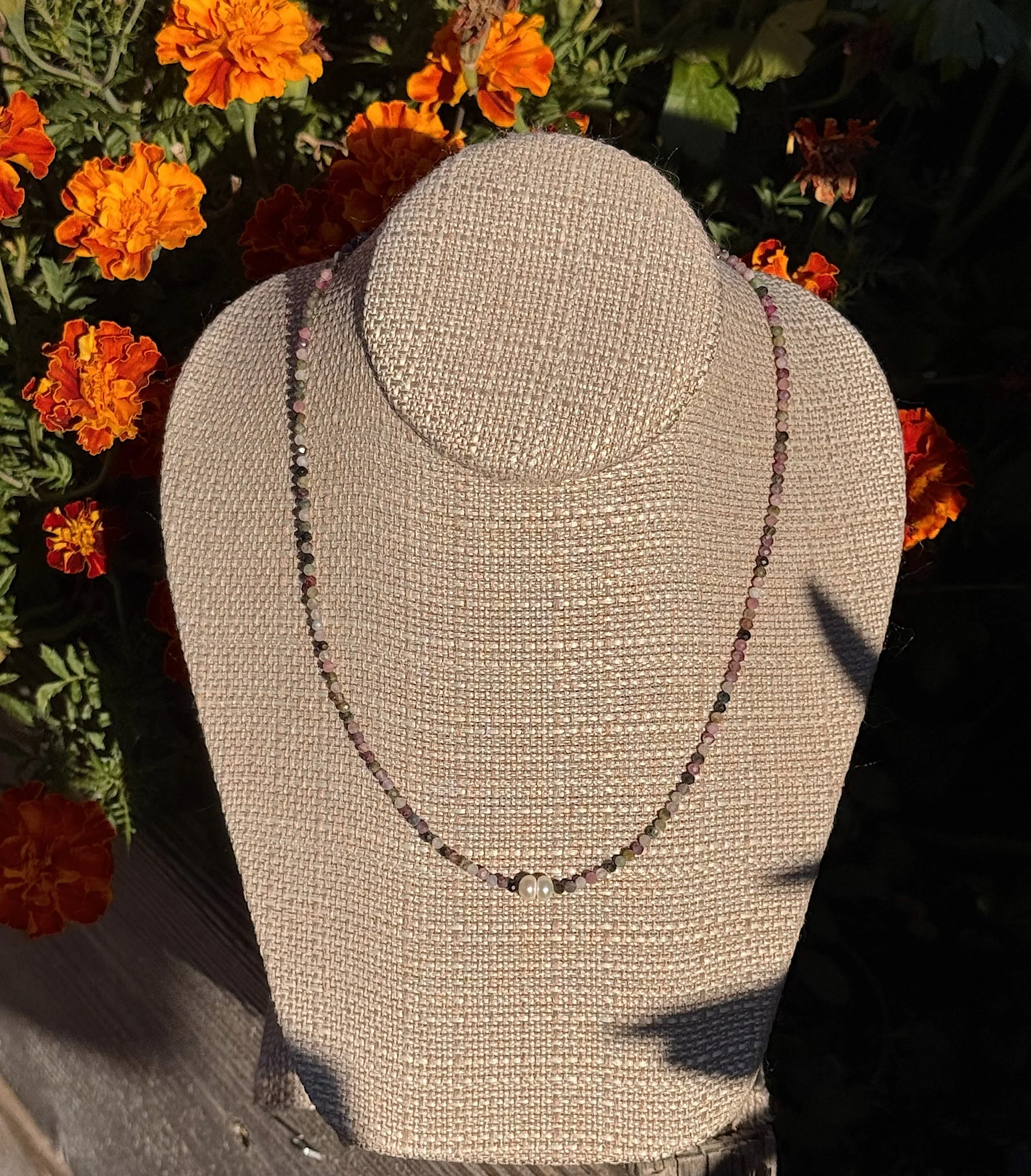 Two Pearls-Faceted Mixed Tourmaline marigolds.jpeg