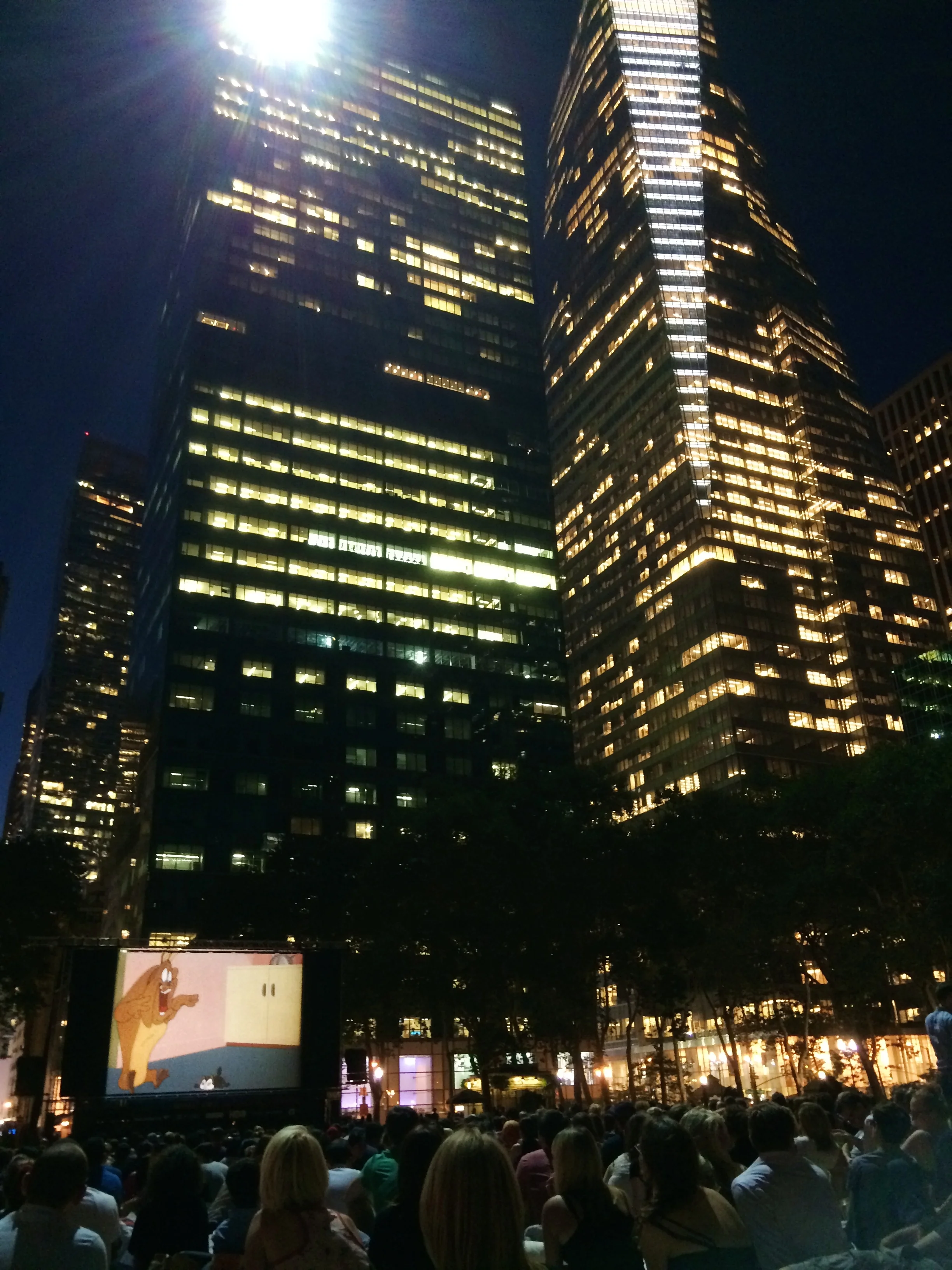 oh yeah, and the cartoon before the film was great - we really need to bring back shorts before features in all cinemas