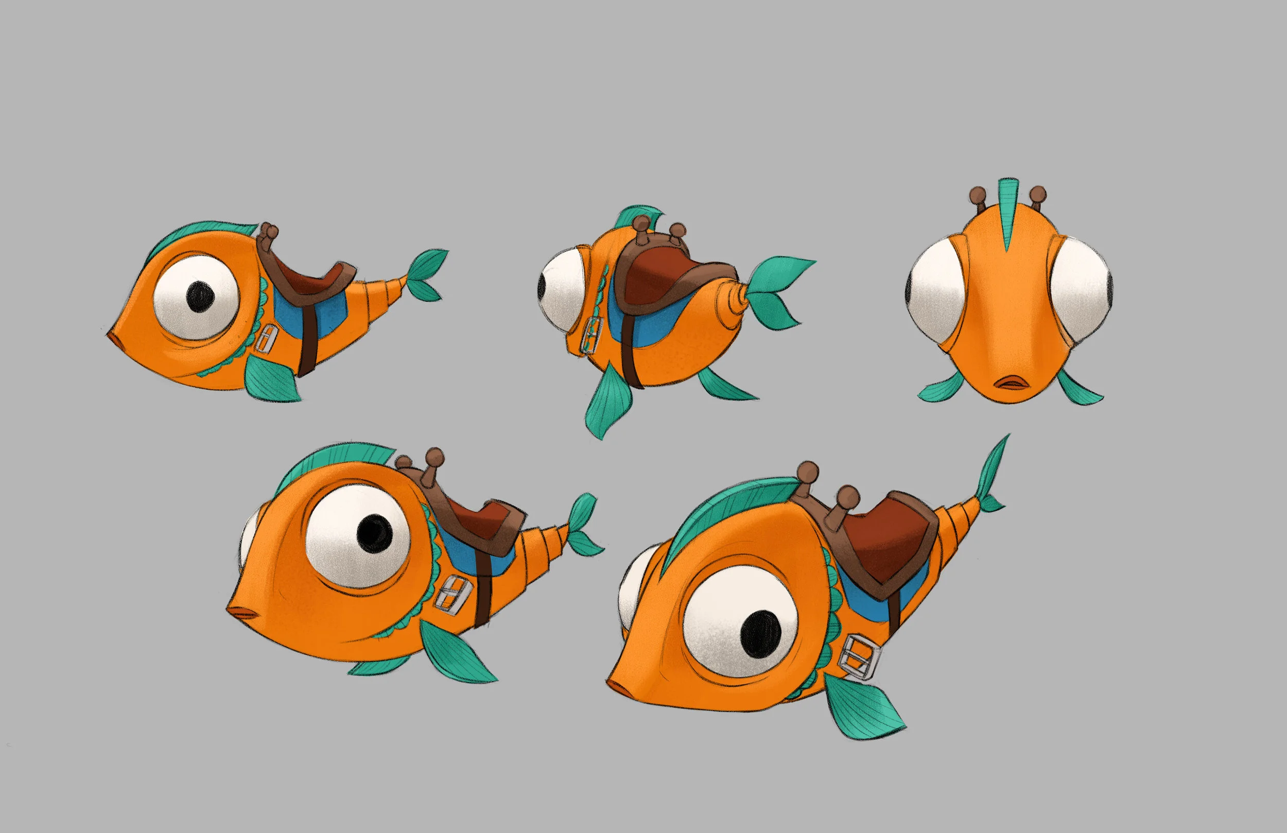 Here is the ride-version of Fred, which appears on a carousel.