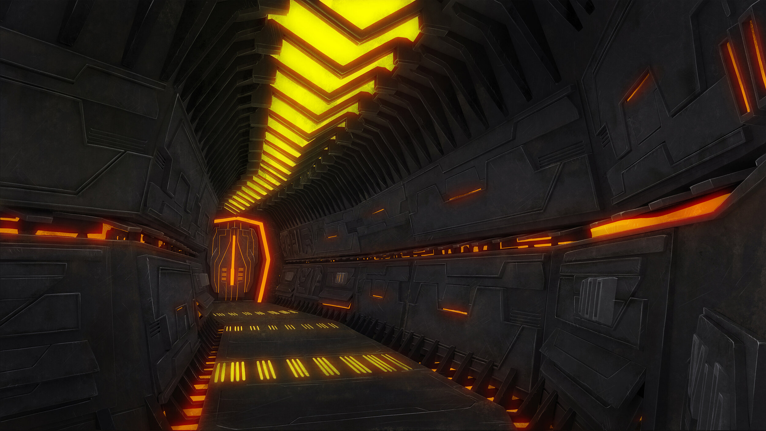Zeron Ship Interior