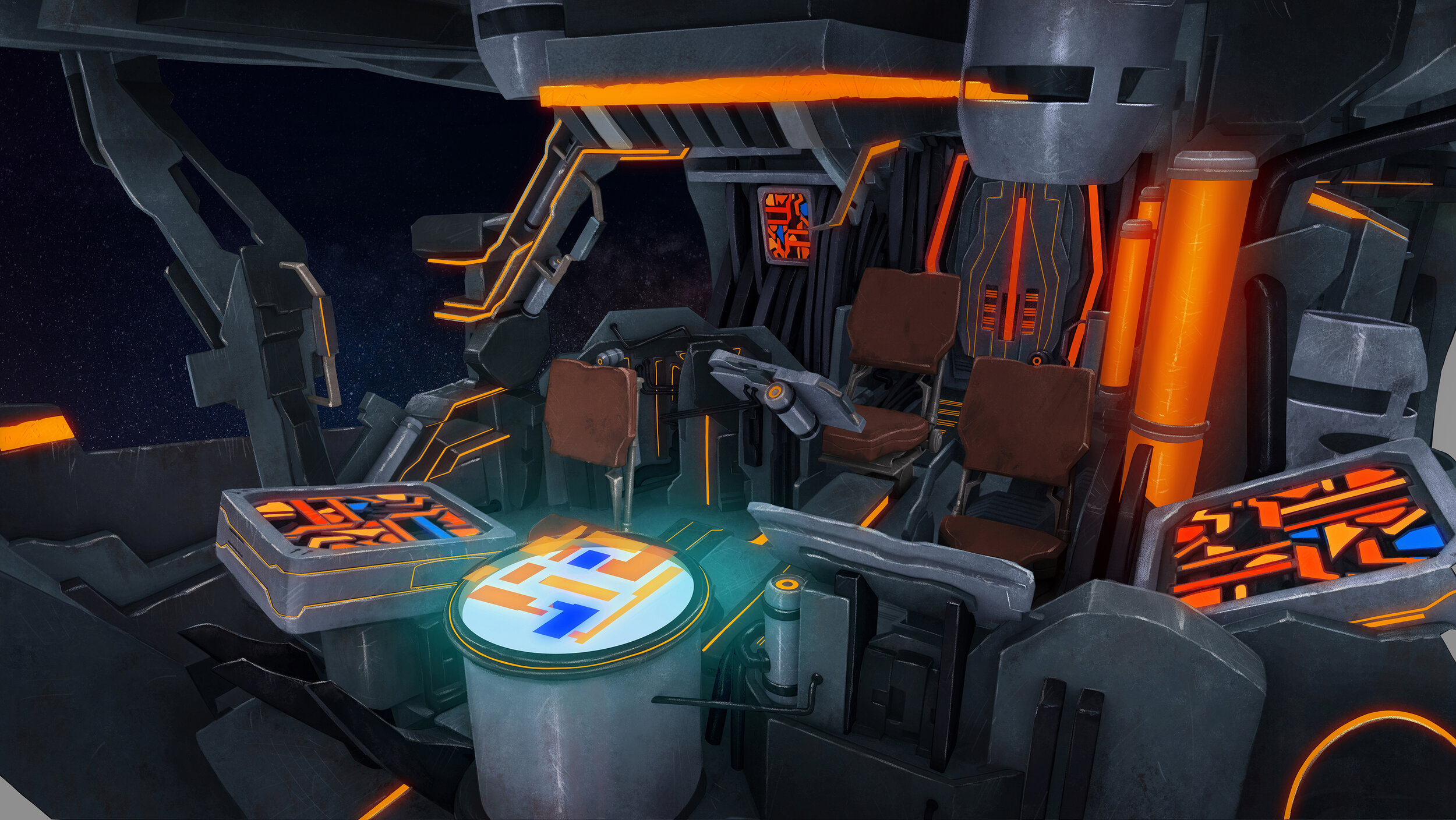 Zeron Ship Cockpit