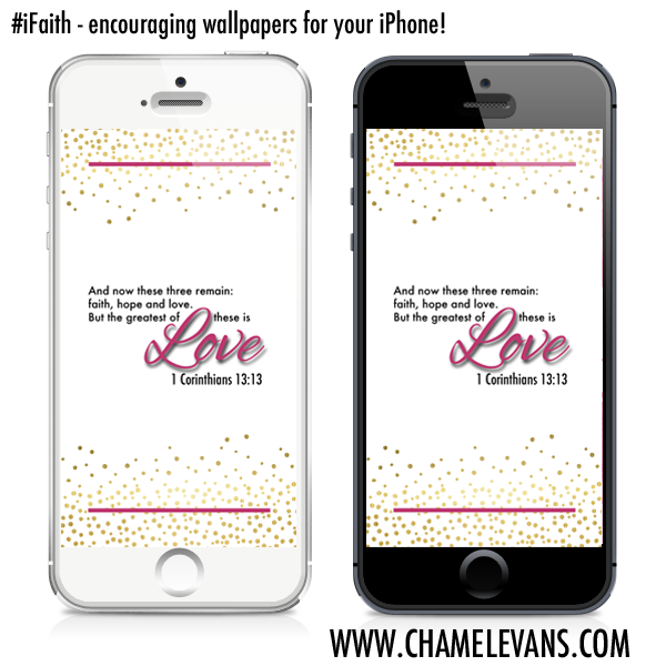 Free cell phone wallpaper to express your faith in the every day | www.chamelevans.com