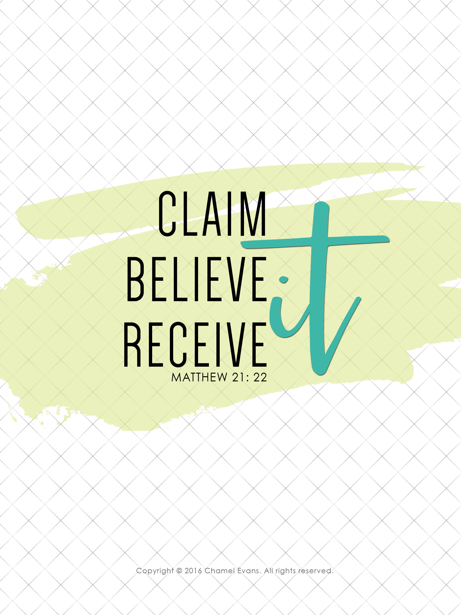 Exclusive iFaith bundle pack for #faithjourney community VIPs | www.chamelevans.com