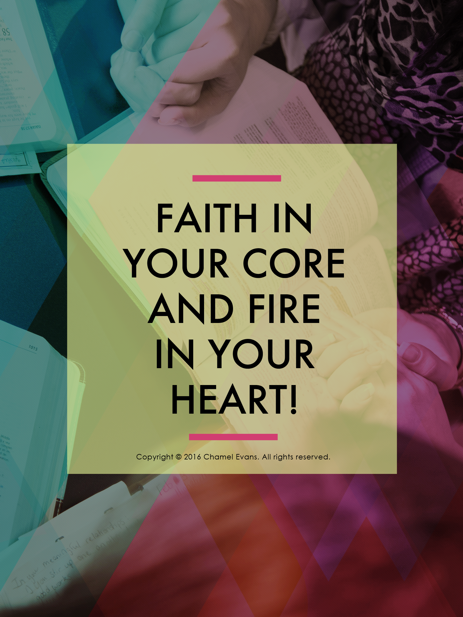 Exclusive iFaith bundle pack for #faithjourney community VIPs | www.chamelevans.com