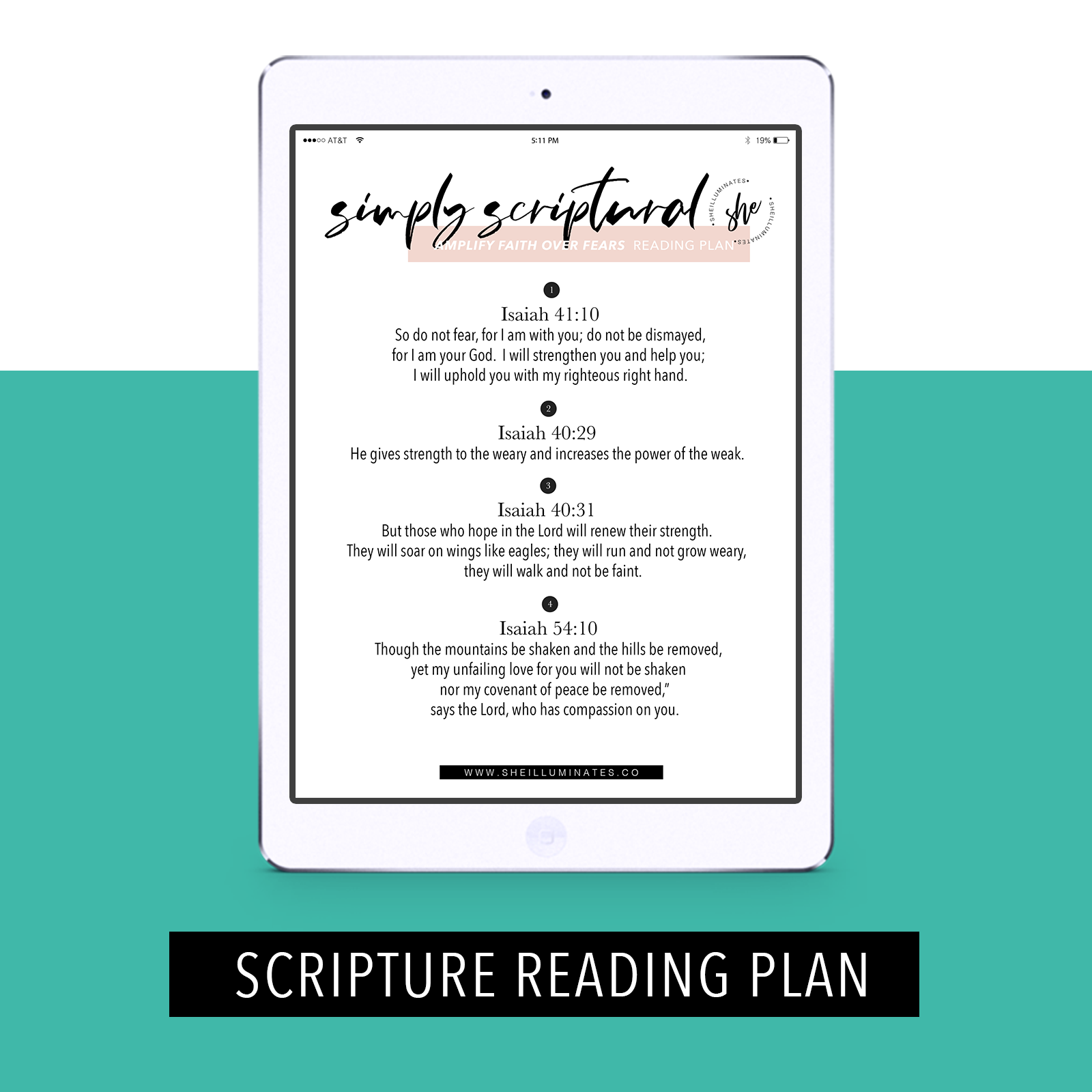 Simply Scriptural: Amplify Faith Over Fears