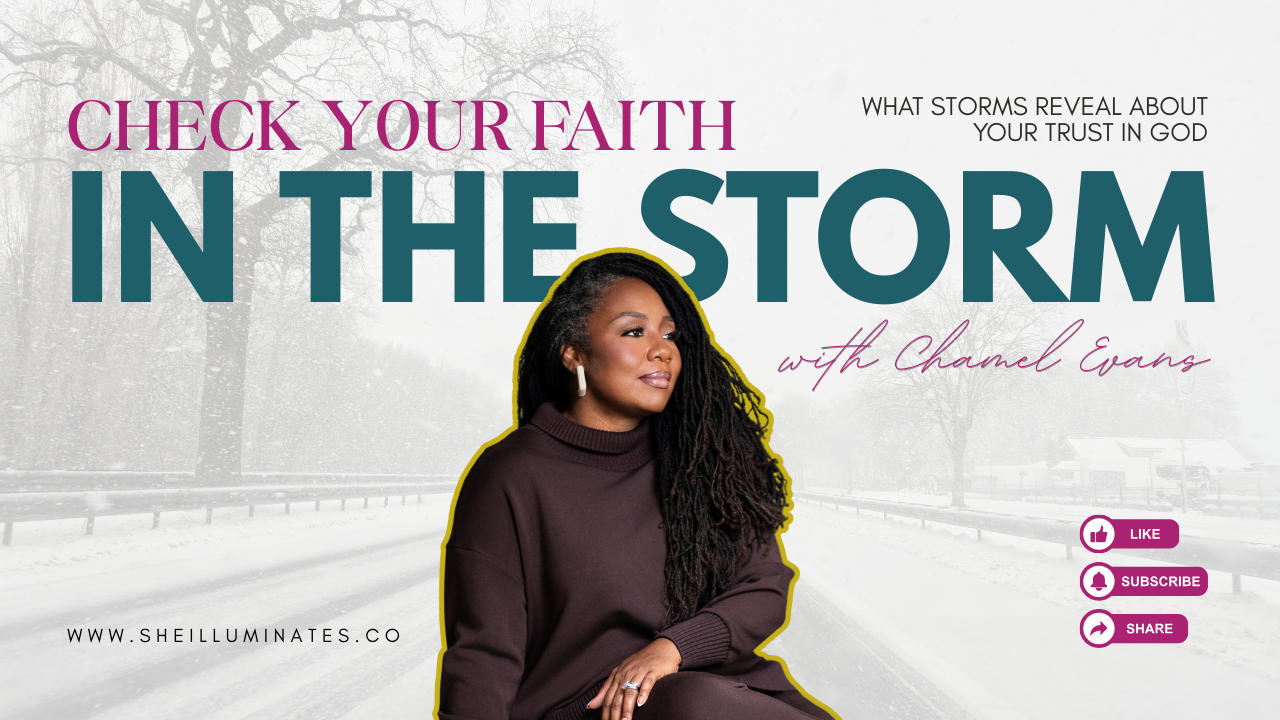 Check Your Faith in the Storm