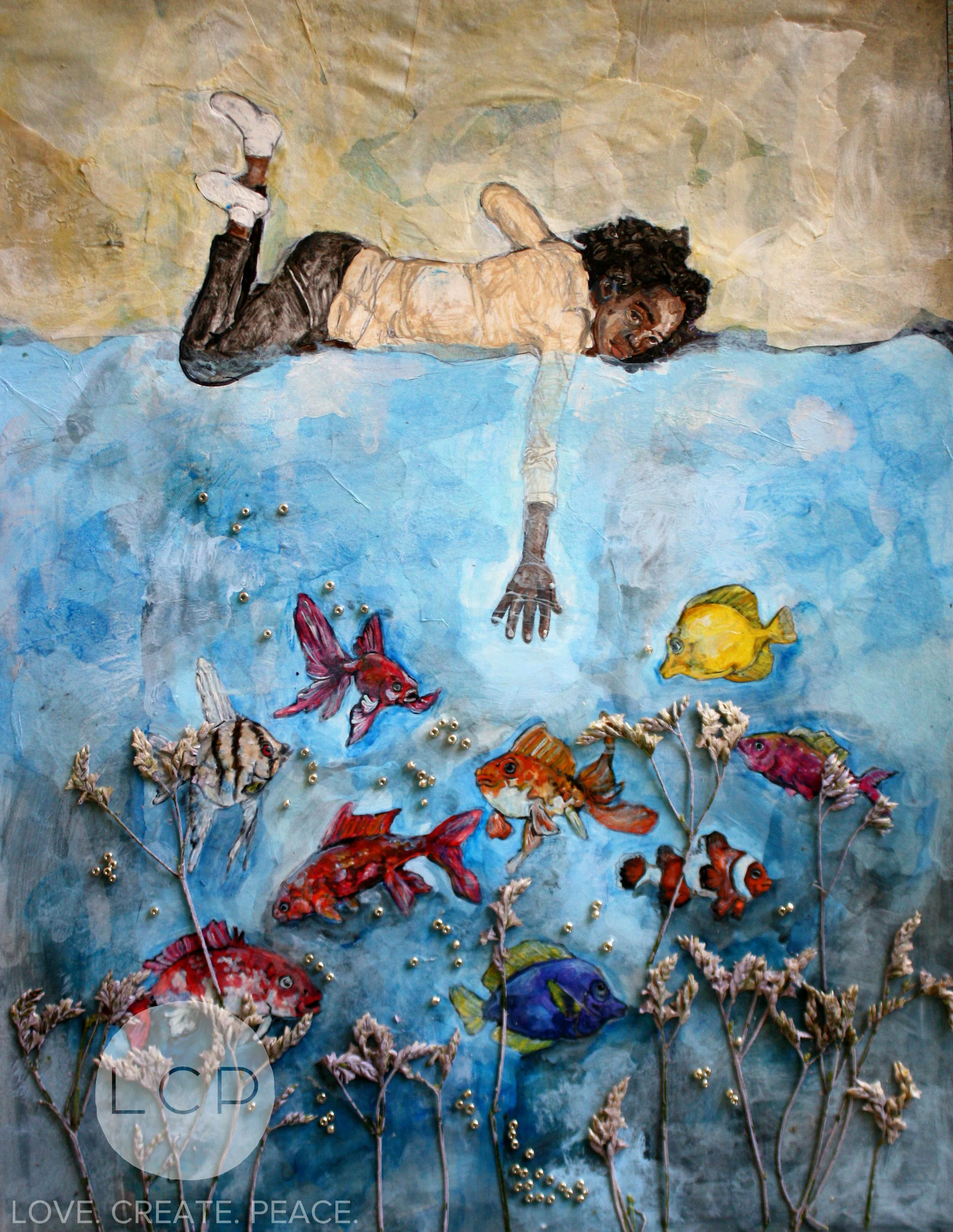 Just A Bit Further, Mixed Media, 2016