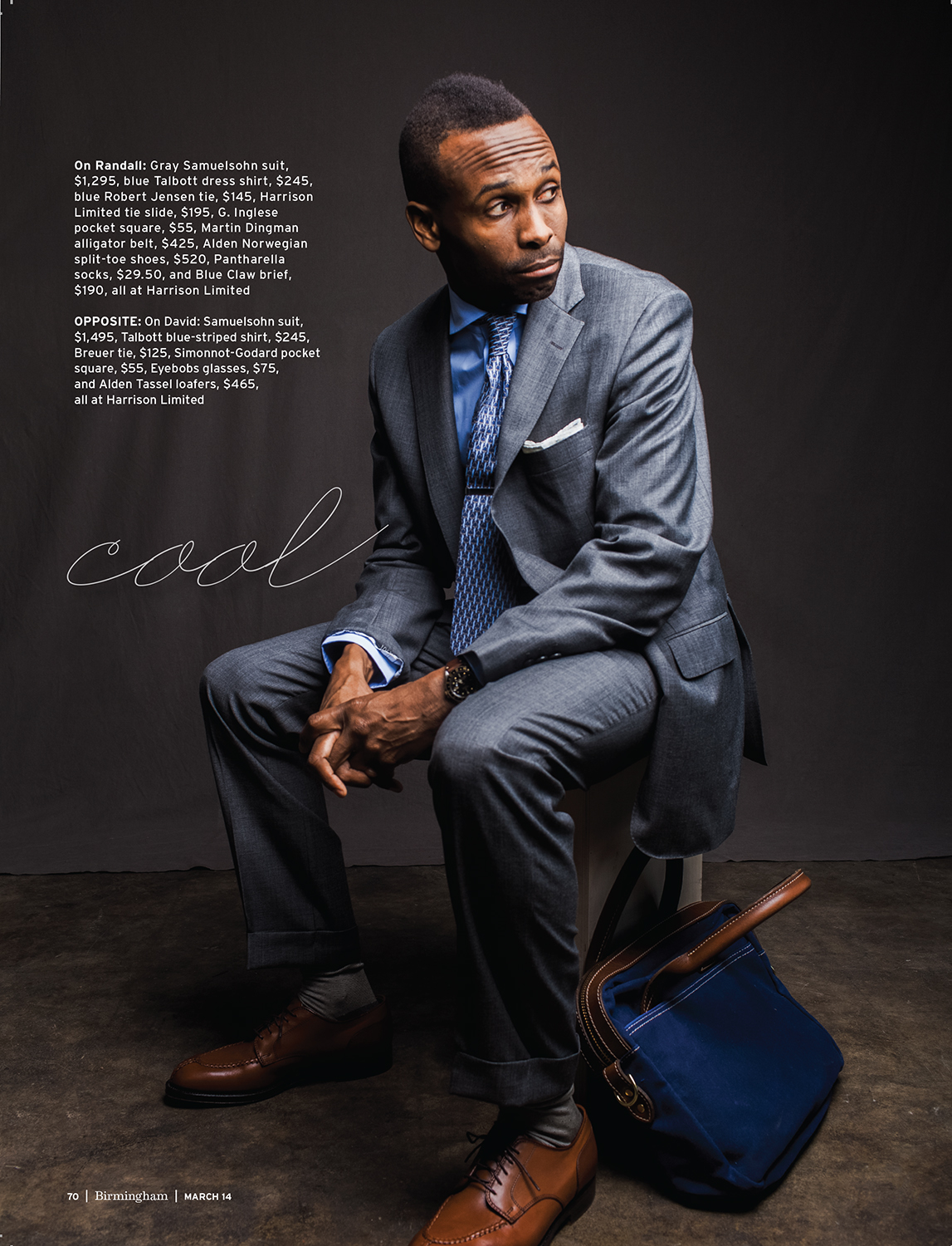 Birmingham Magazine - Men's Fashion - 2014