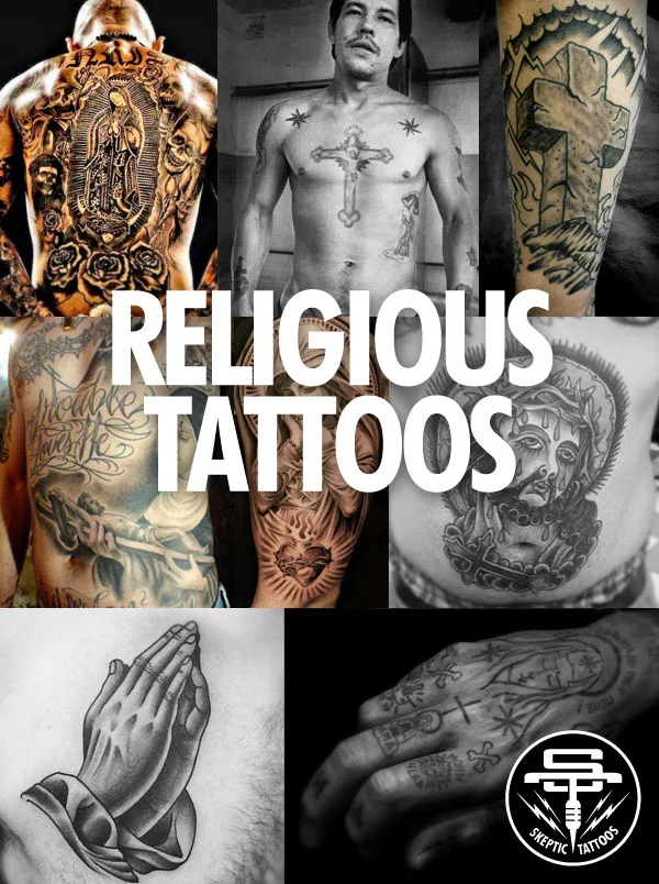 Religious tattoos are imbued with meaning.