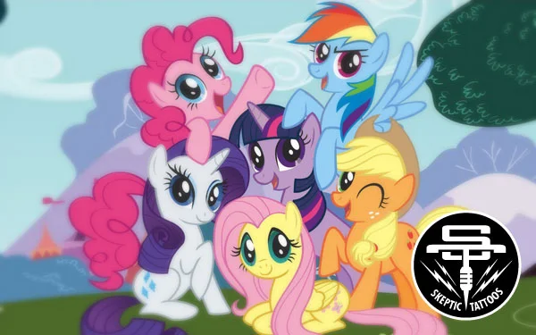 My Little Pony is a bright, shimmering, bedazzled franchise.