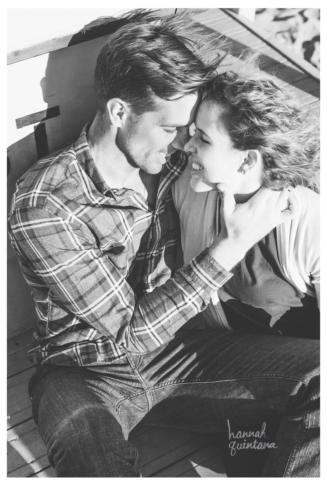Love in black and white.