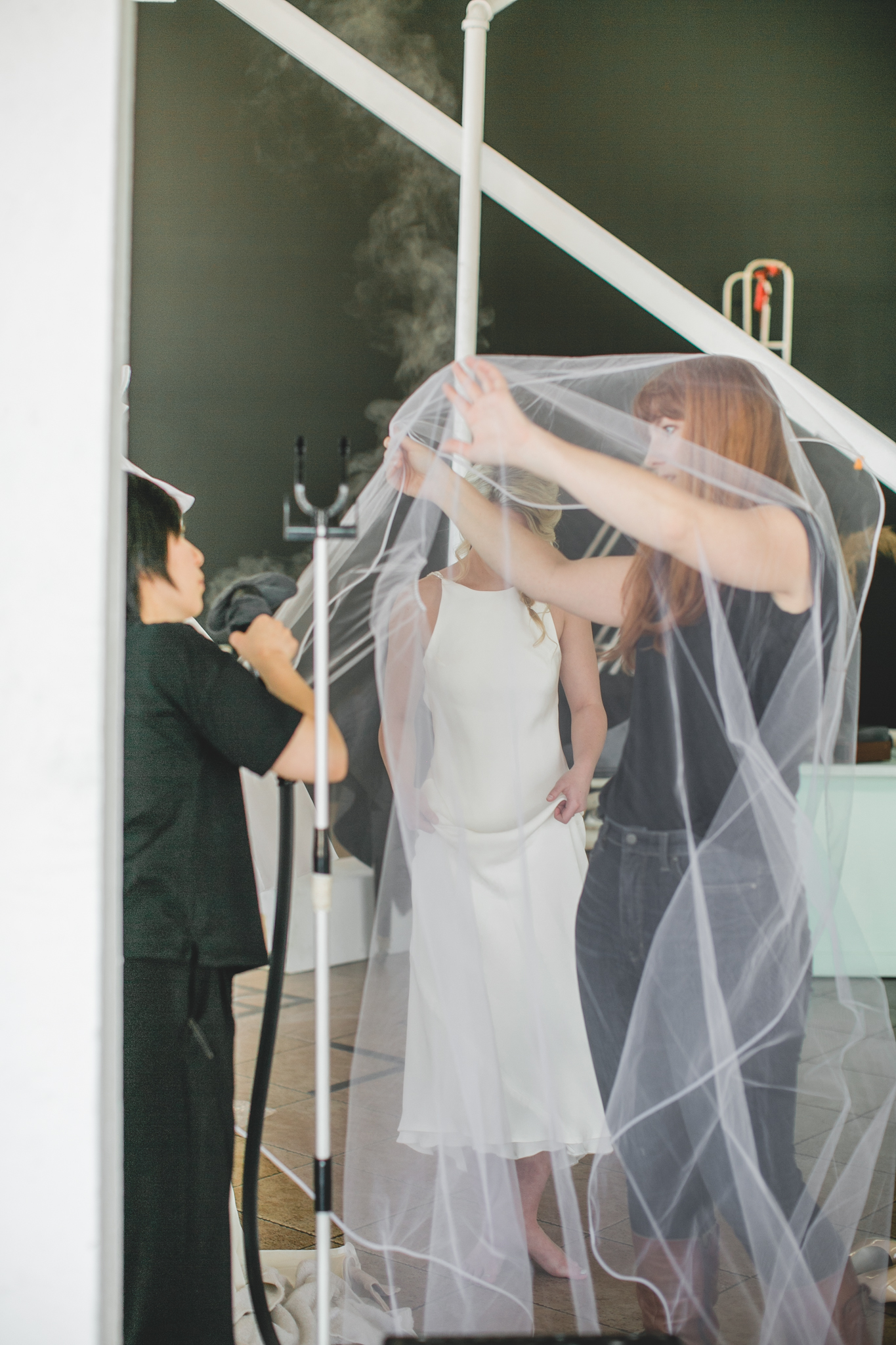 Every dress is carefully constructed by this woman! She's amazing!