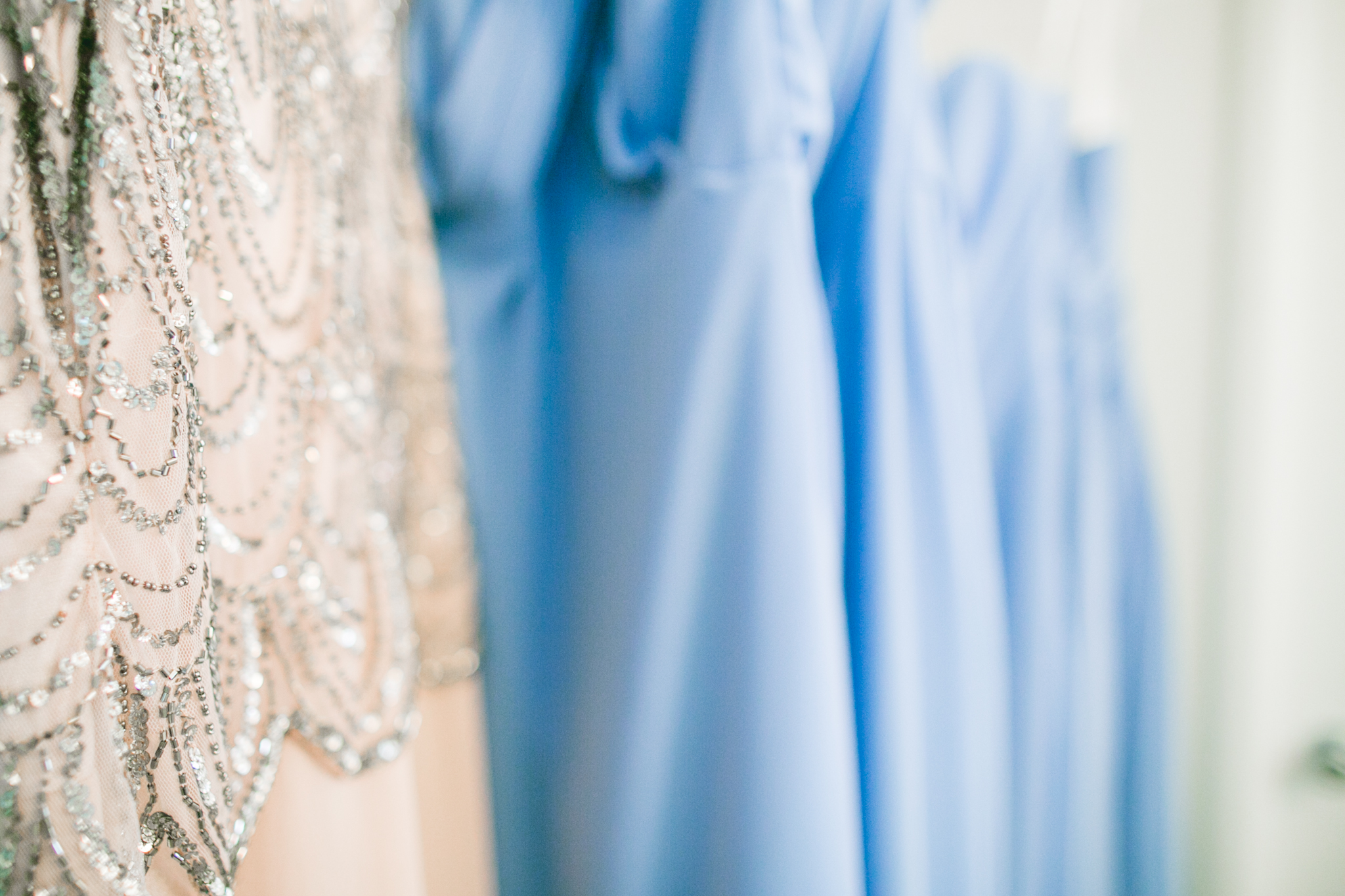 Stephenie picked such a beautiful palette of soft pink blush and soft pastel blue. 