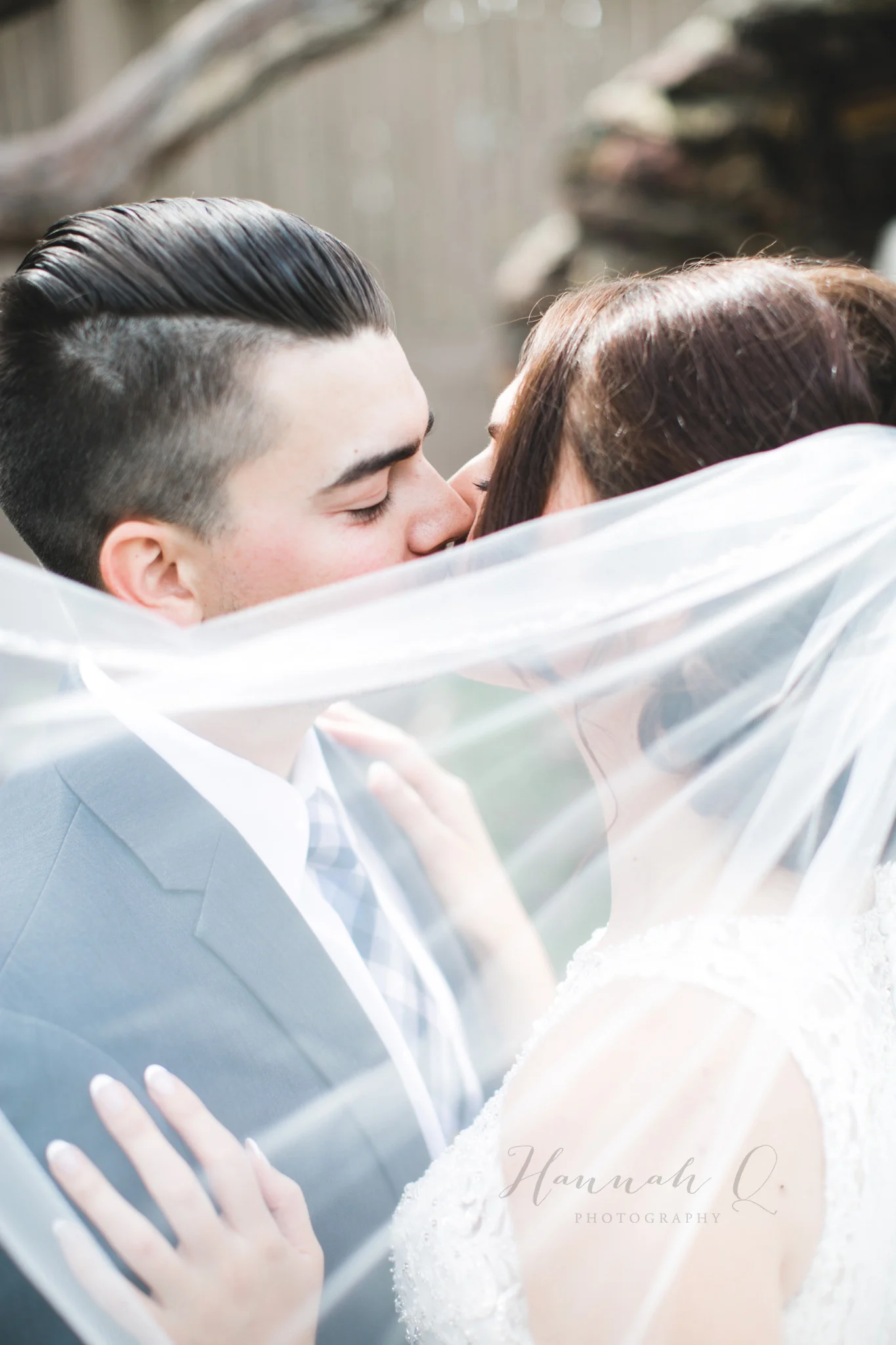 One of my favorite photos. Veil photos always come out to be the best!