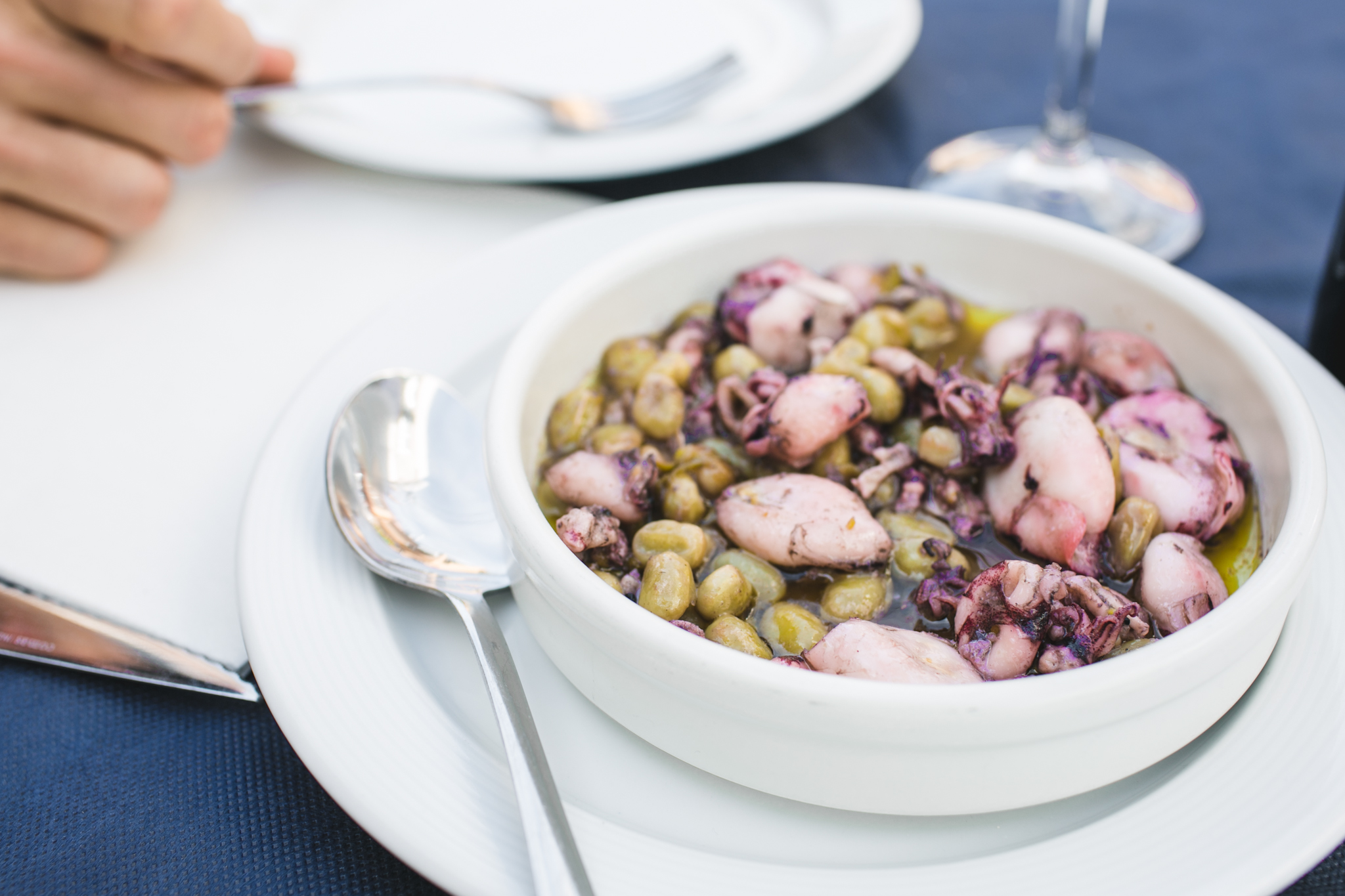 Cuttlefish + edamame. So.Freaking.Delicious.