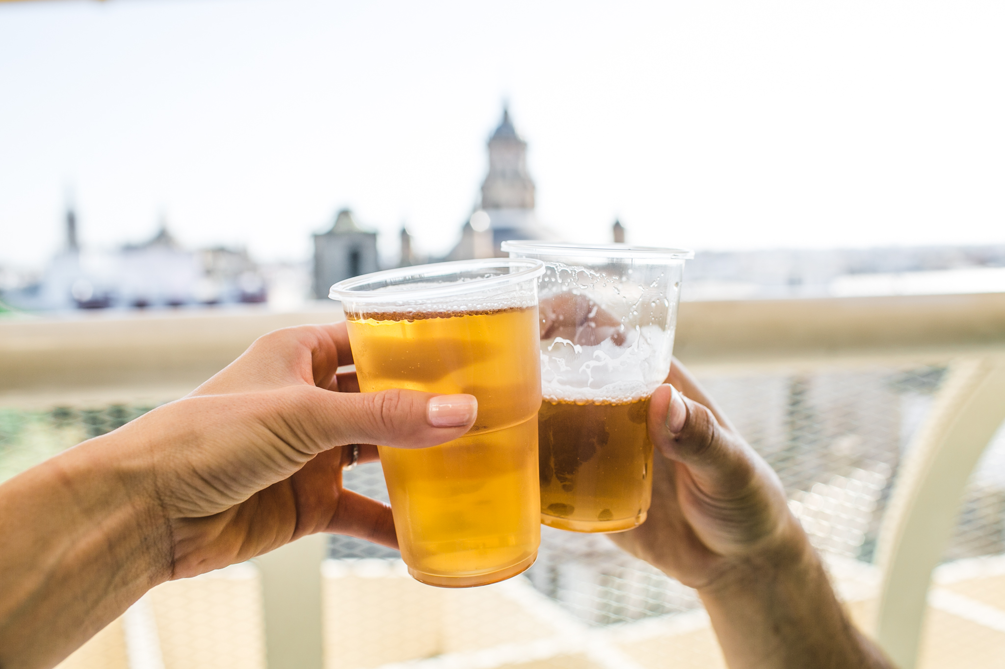 And when they give free drinks at the top, there is nothing to be confused about.