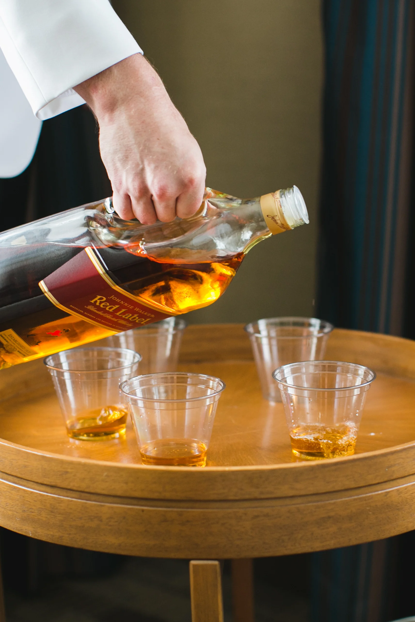 To calm the nerves??