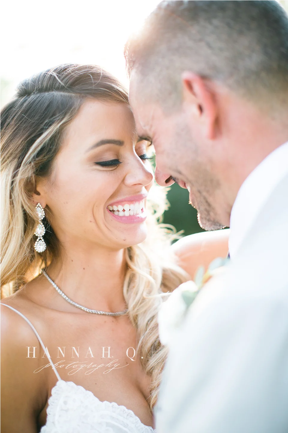 The best photos are when the two smile so so hard that it makes you smile.