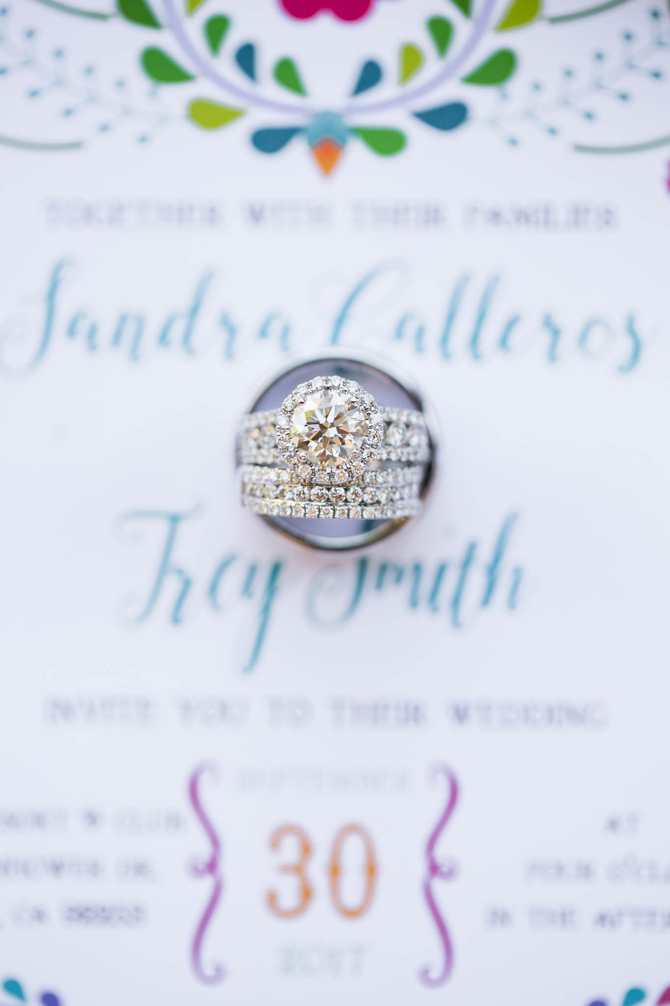 Diamonds galore!&nbsp; Holy ring!