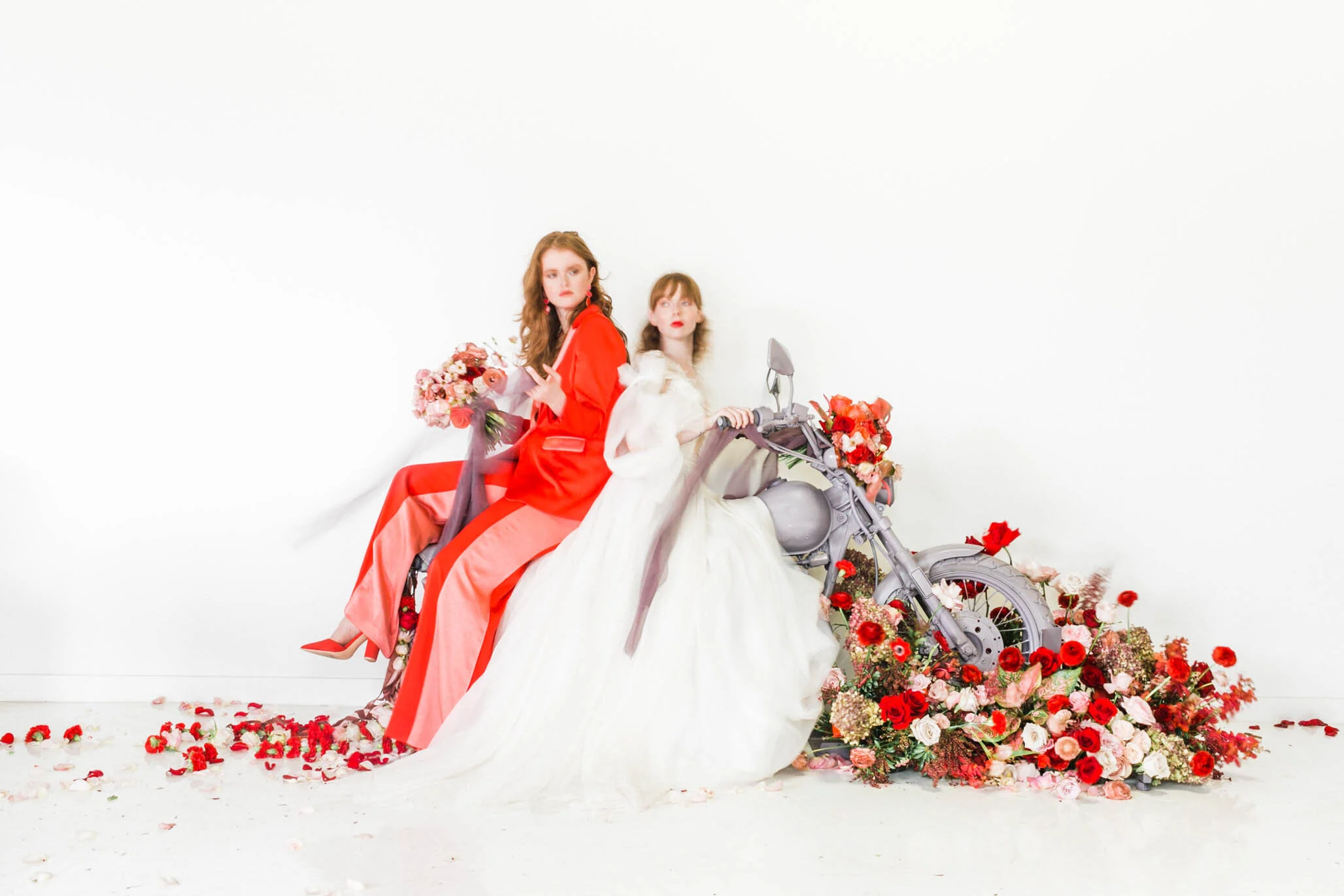 Romantic Red Styled Wedding Photographer