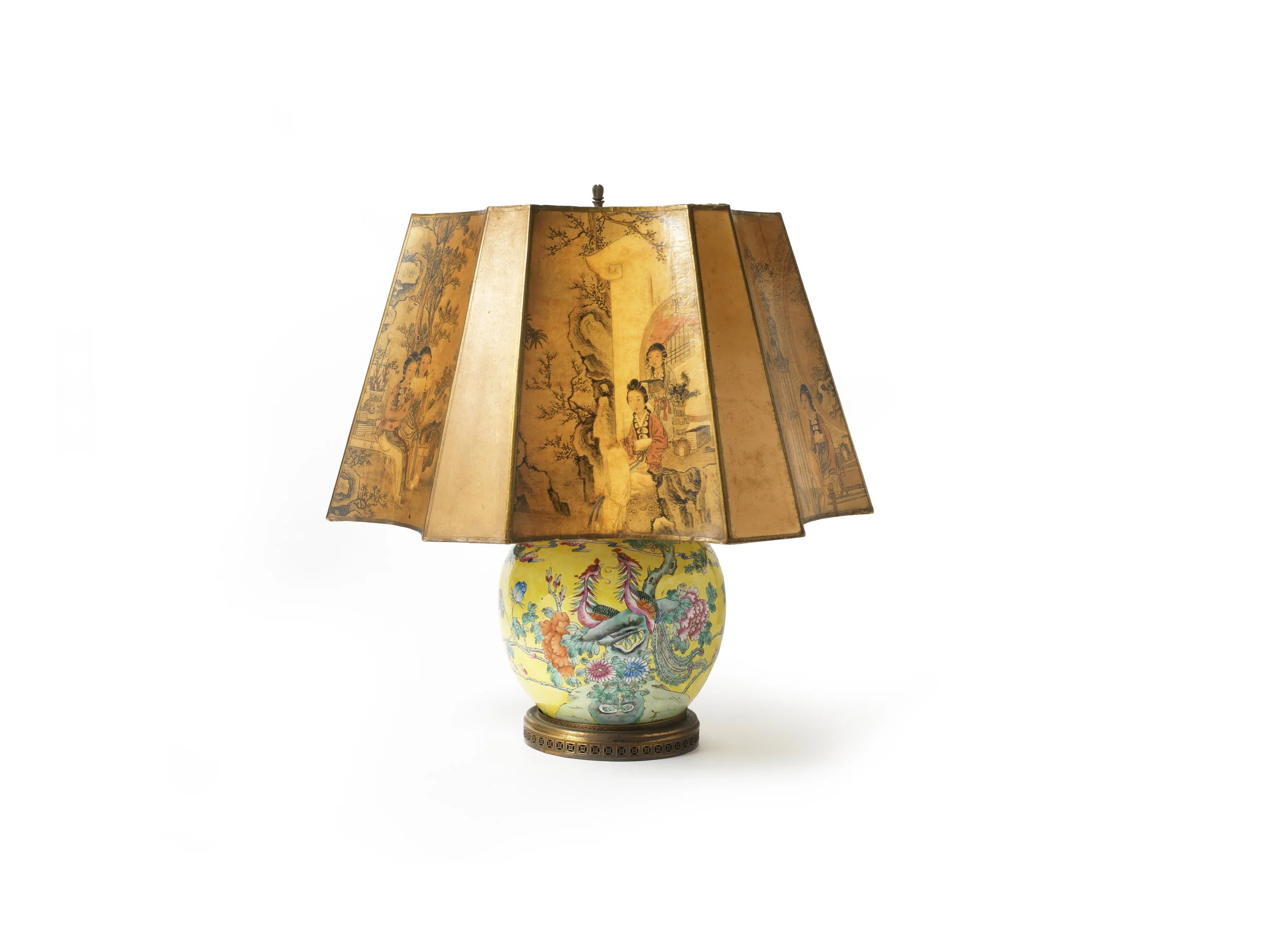 Antique Chinese Lighting Chinese Ginger Jar Lamp Decorative Lighting James Powell and Sons Glass London James Powell and Sons Mirror Antique Arts and Crafts Mirror Aesthetic Period Mirror  Thomas Jekyll Lantern