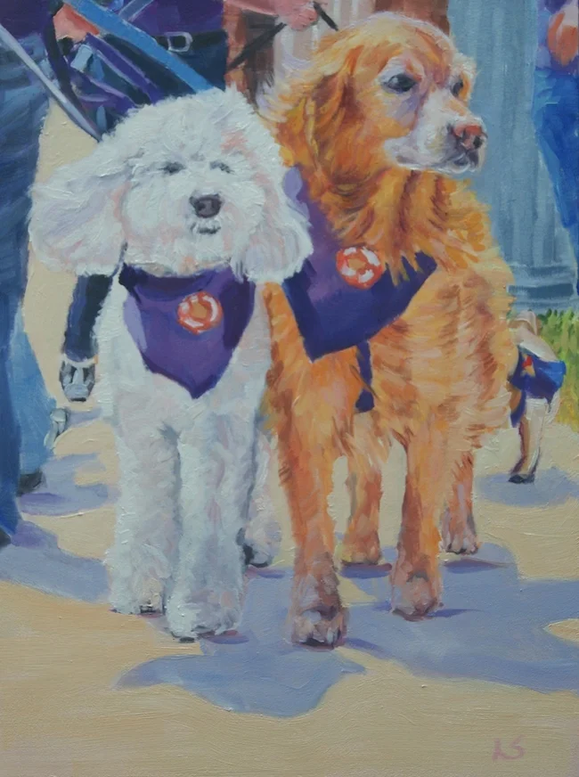  The Mod Squad, 6 x 8 inches, SOLD 