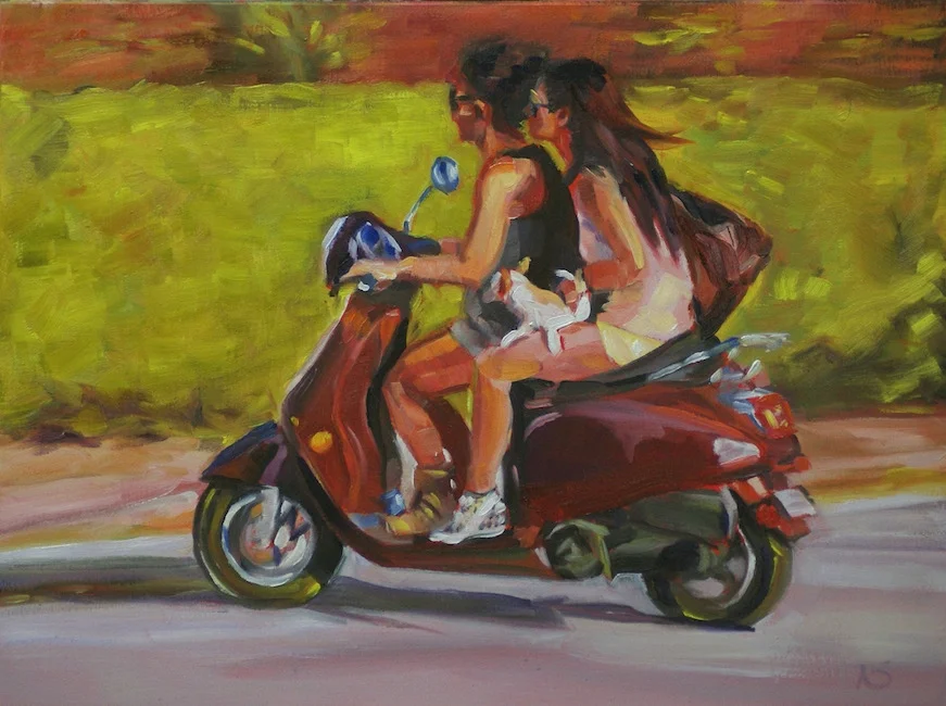  Hanging on by a Thread, 8 x 6 inches&nbsp; 