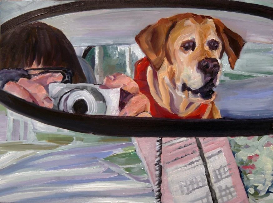  Me, My Man and My Mini, &nbsp;8 x 6 inches&nbsp; 