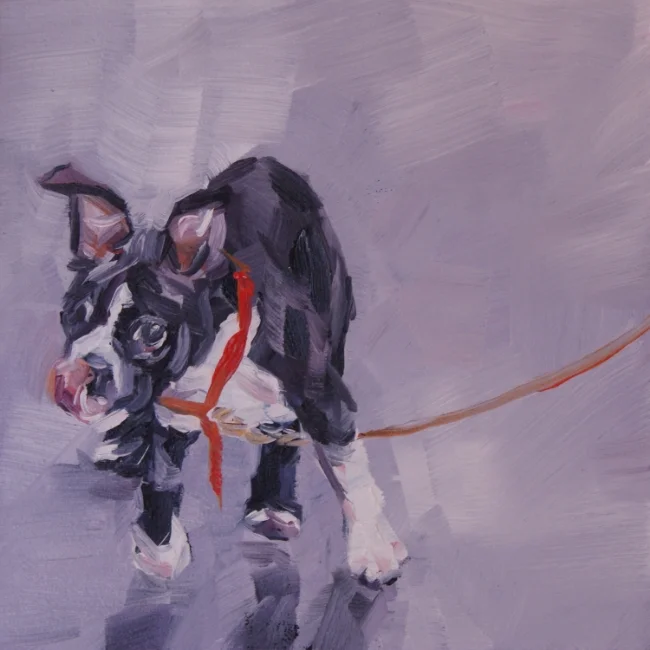  Lilly, The Mexican Jumping Bean II, 4 x 4 inches&nbsp; 