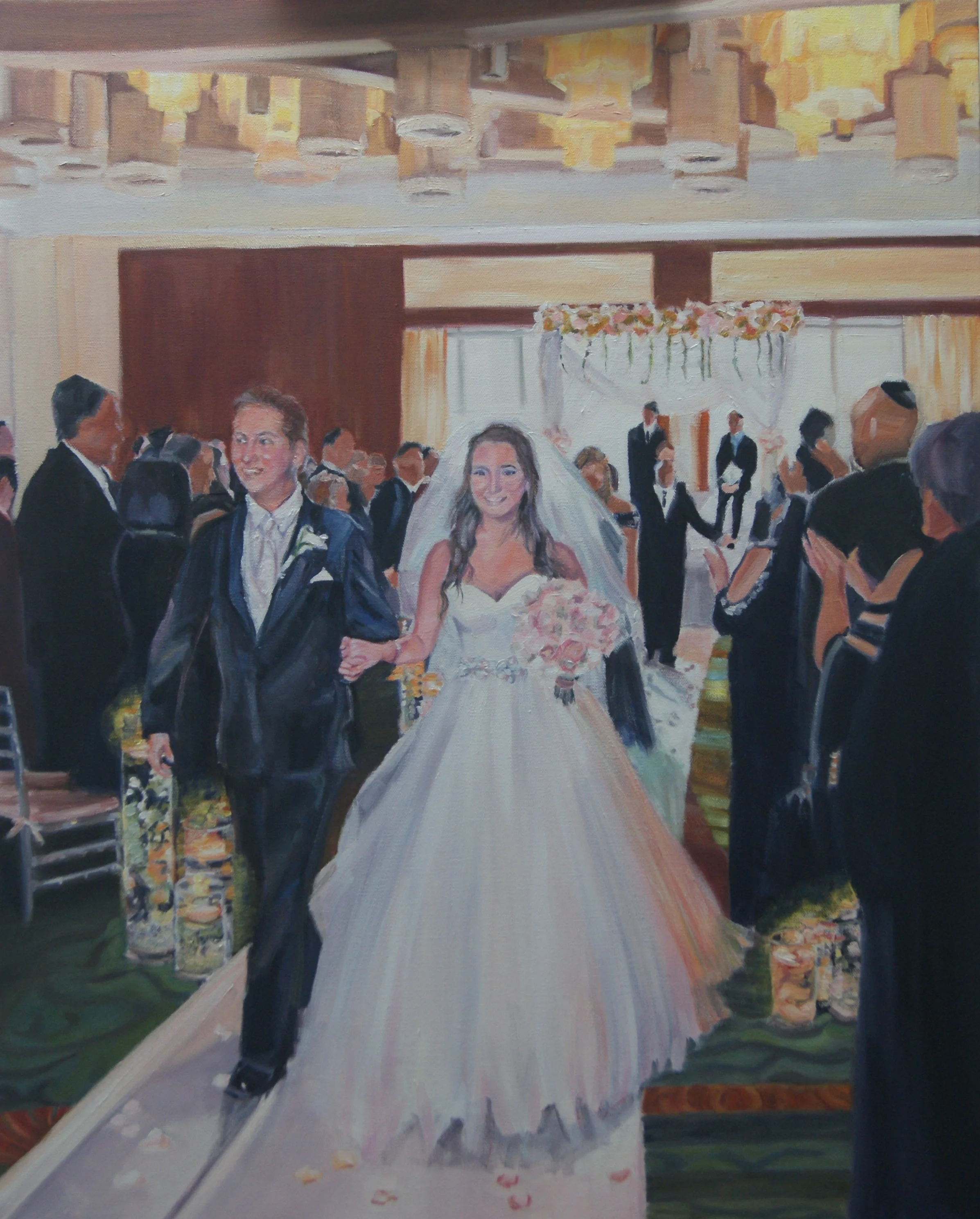 Wedding Portrait of Amanda and Noah