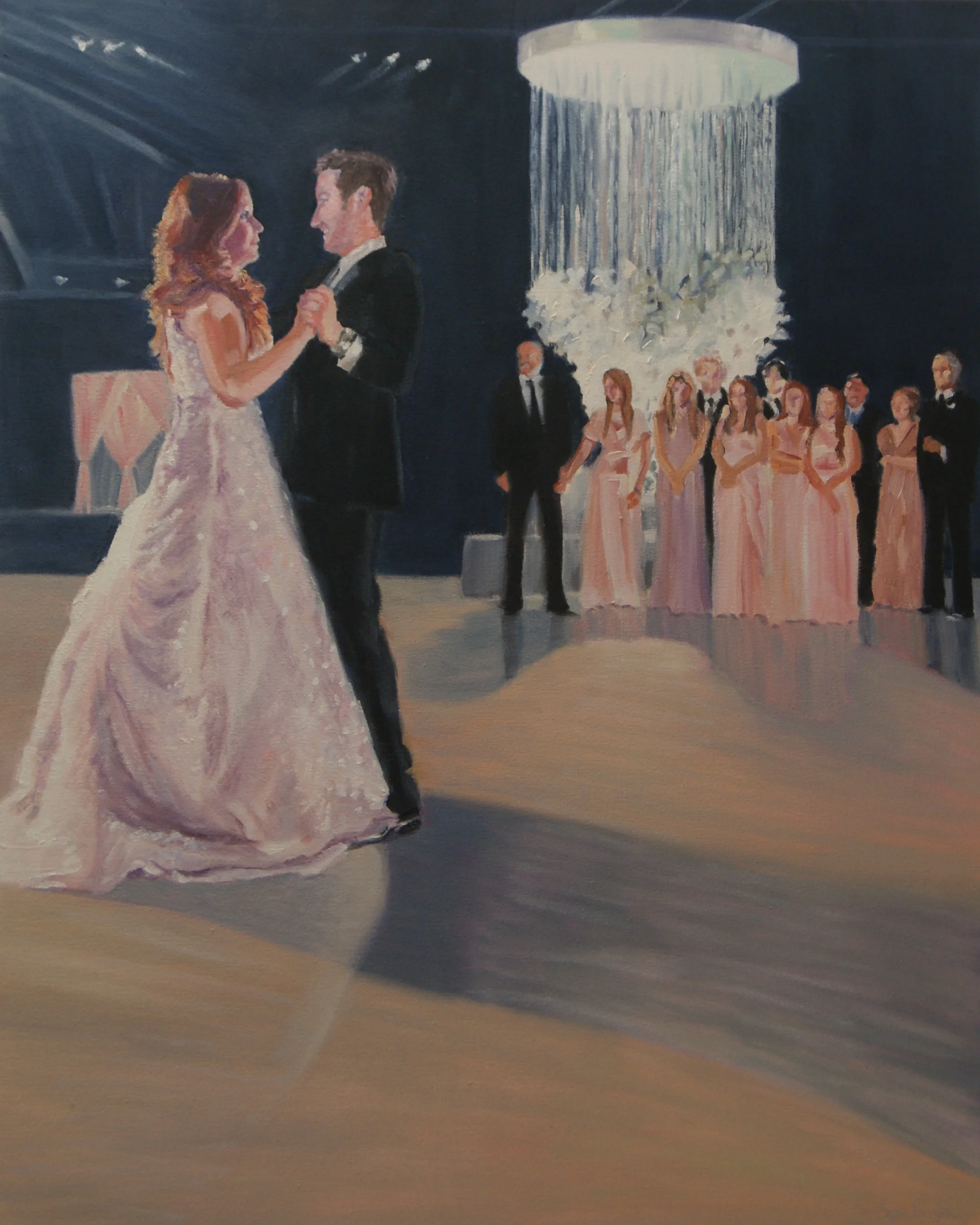 Wedding Portrait of Aly and Danny