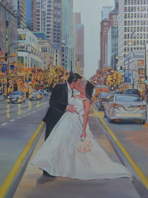 Wedding Portrait of Doug and Jacki