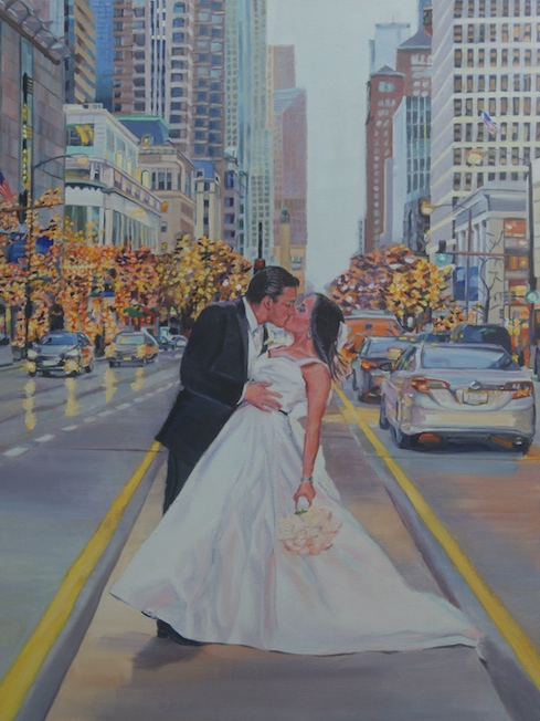 Wedding Portrait of Doug and Jacki
