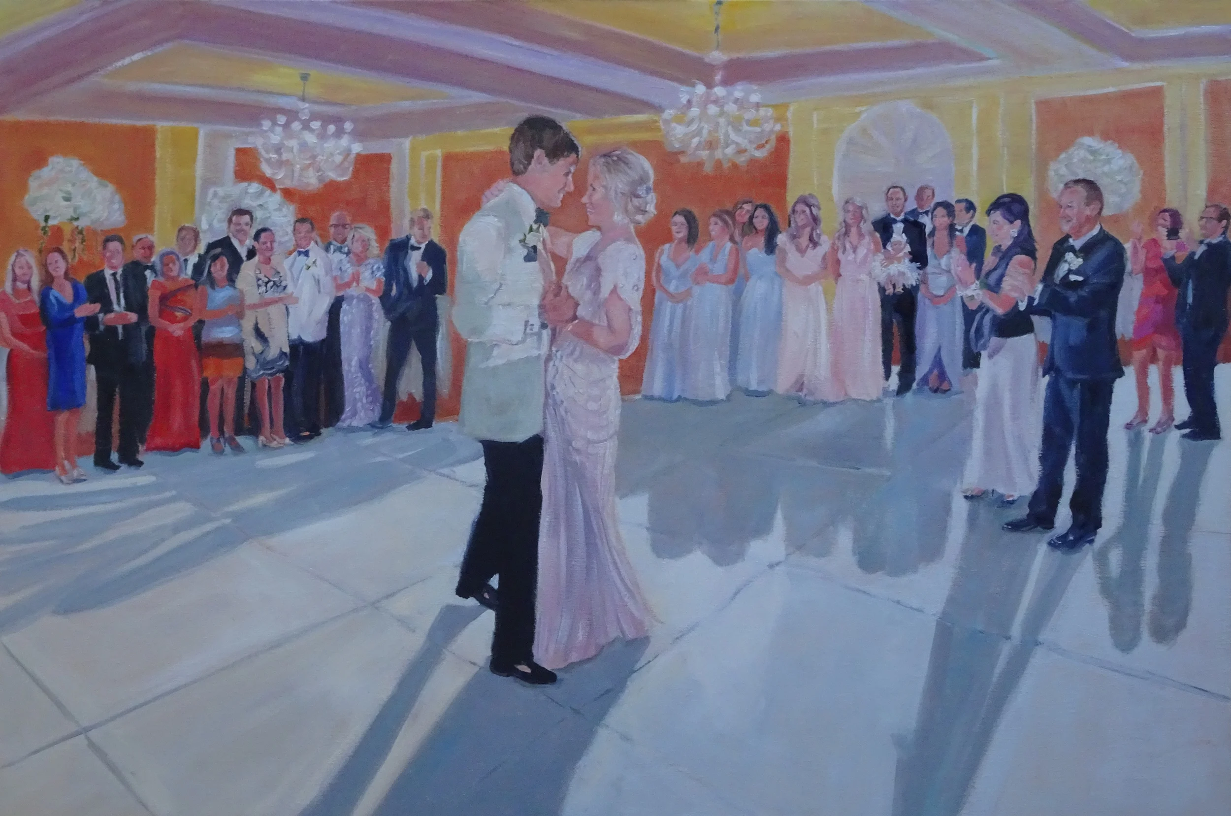 Wedding Portrait of Kara and Bill