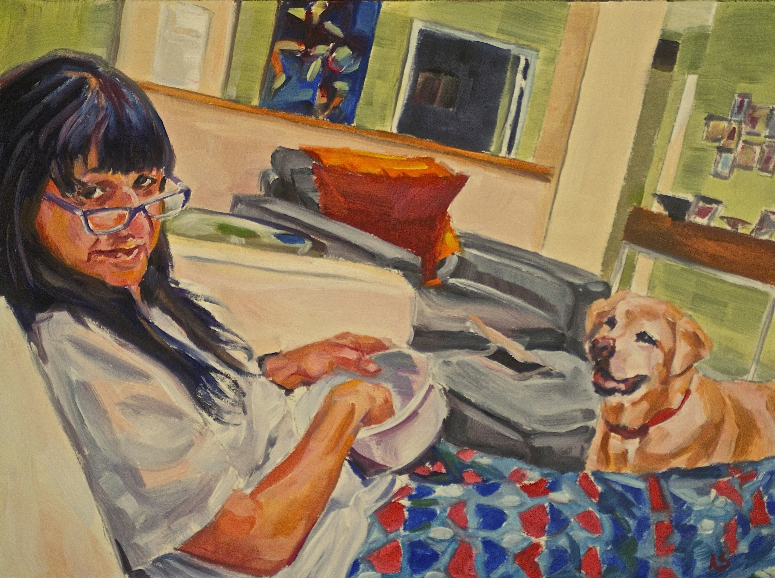 Selfie with Handsome.JPG