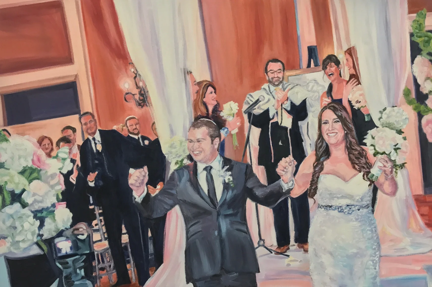 Wedding Portrait of Samantha and Jason