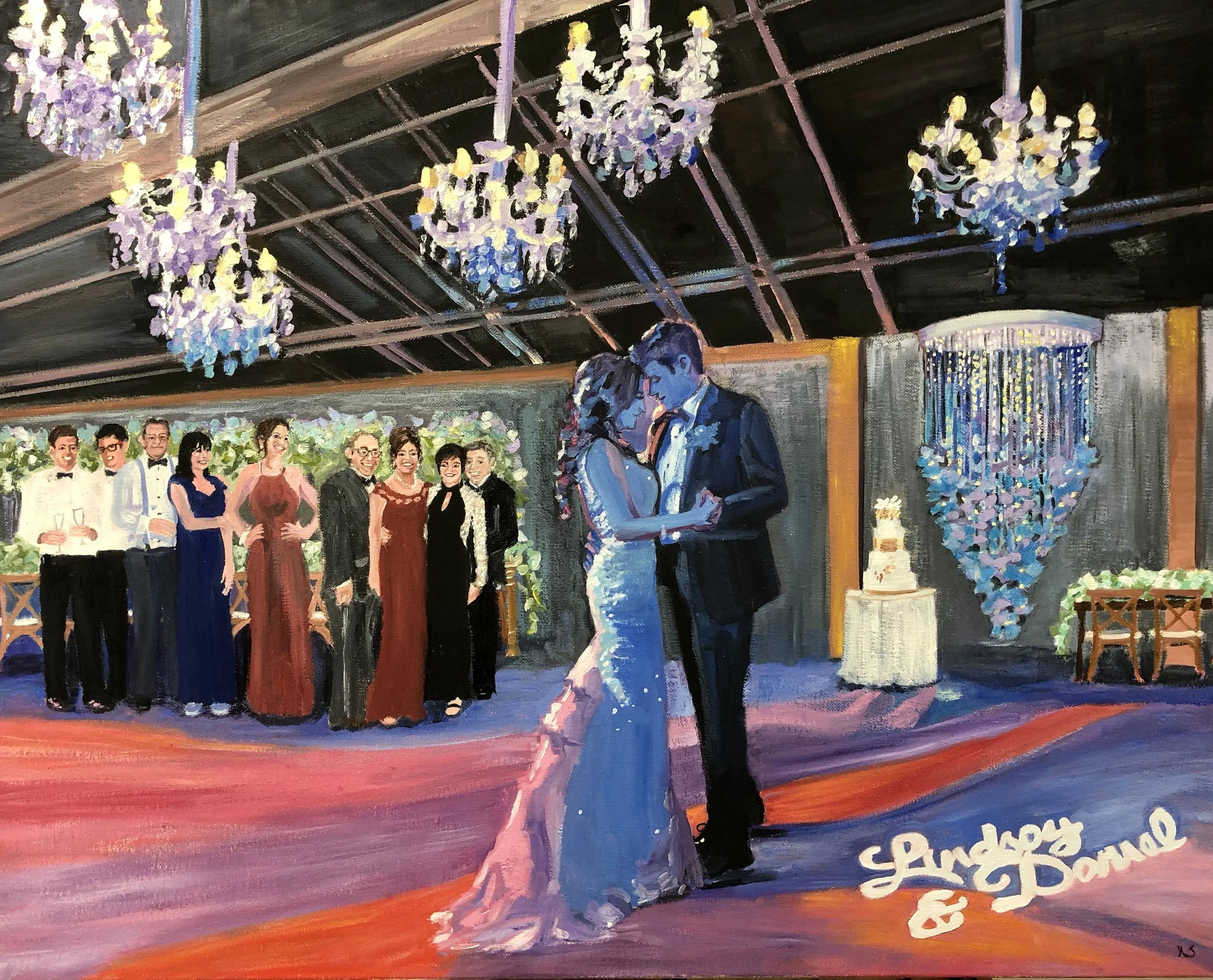 Lindsay and Daniel's First Dance