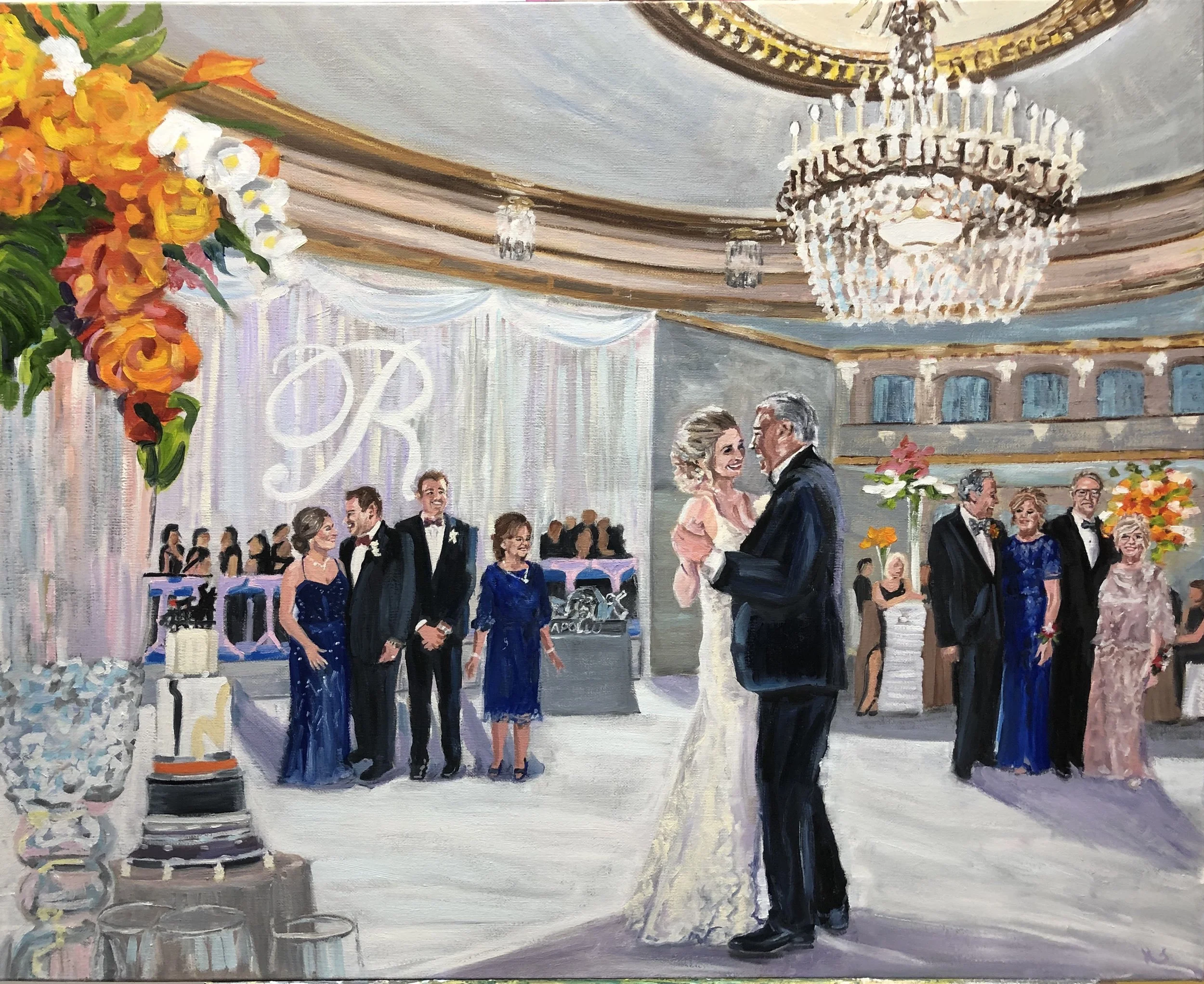 Athena and Sam's First Dance