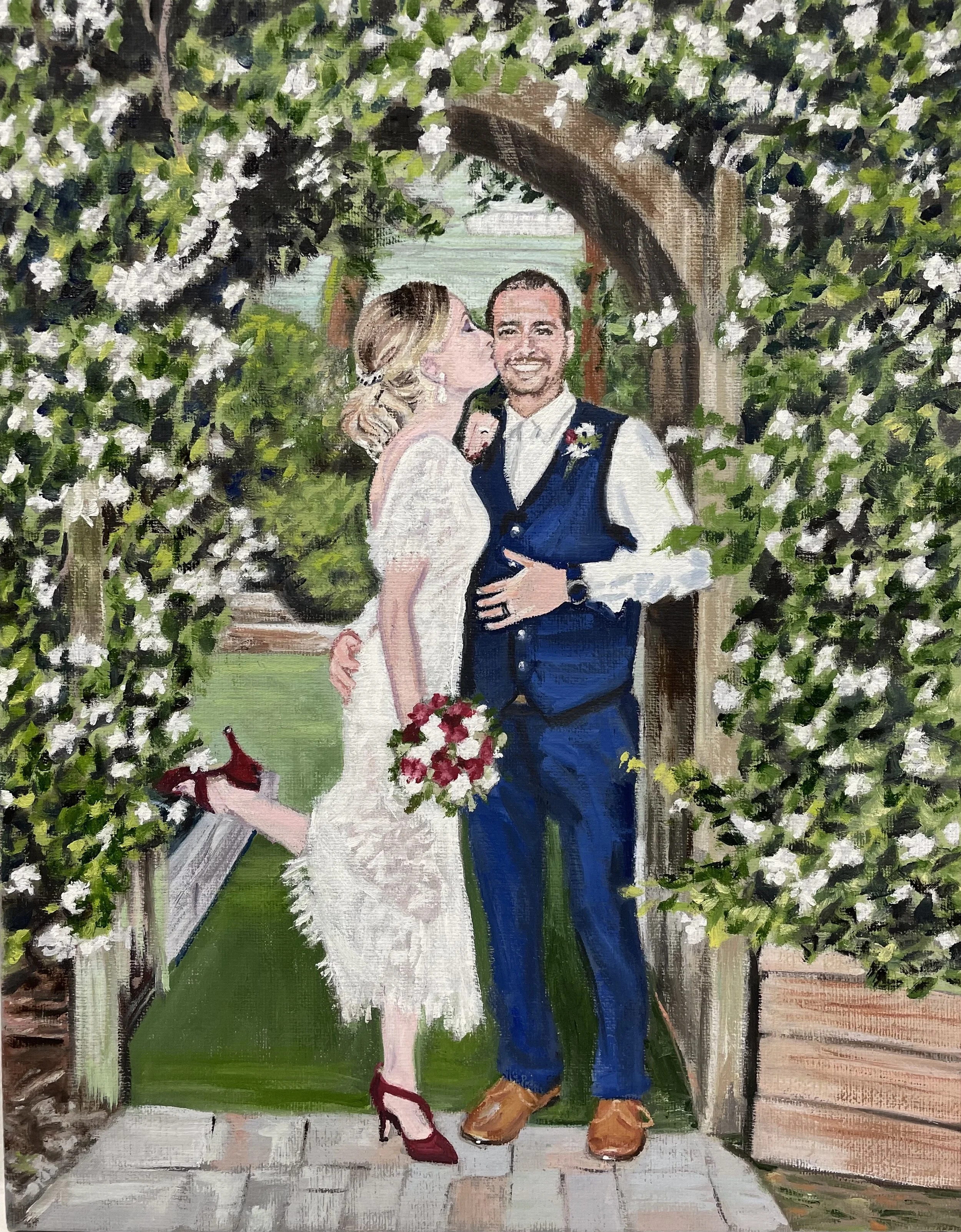 Commissioned Wedding Portrait