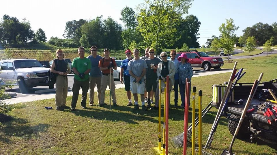 RAMBO Volunteers and Forsyth County Parks and Rec working to expand Haw Creek's trail system