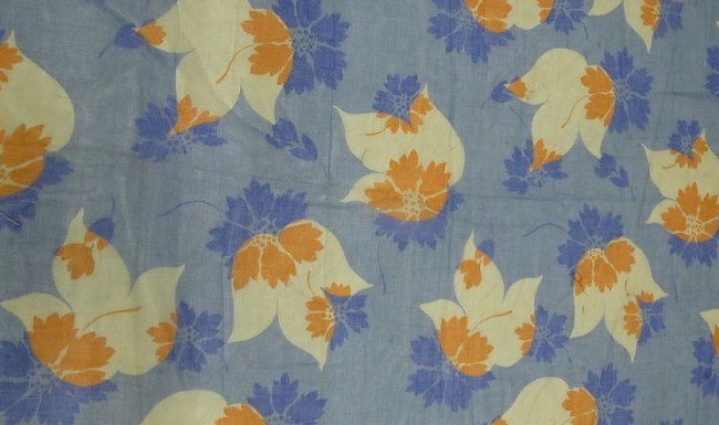 Cotton Voile Print, 1936. Calder Vale Manufacturing Co, Ltd. Lancashire, UK. Courtesy of the Victoria and Albert Museum, London