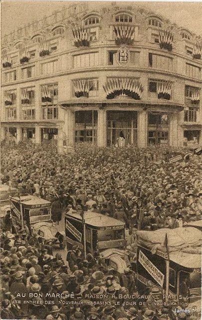 Au Bon Marche exterior, Paris
