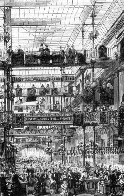 Au Bon Marche interior, Paris