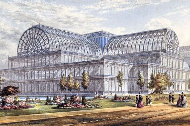 Crystal Palace exterior, London 1851